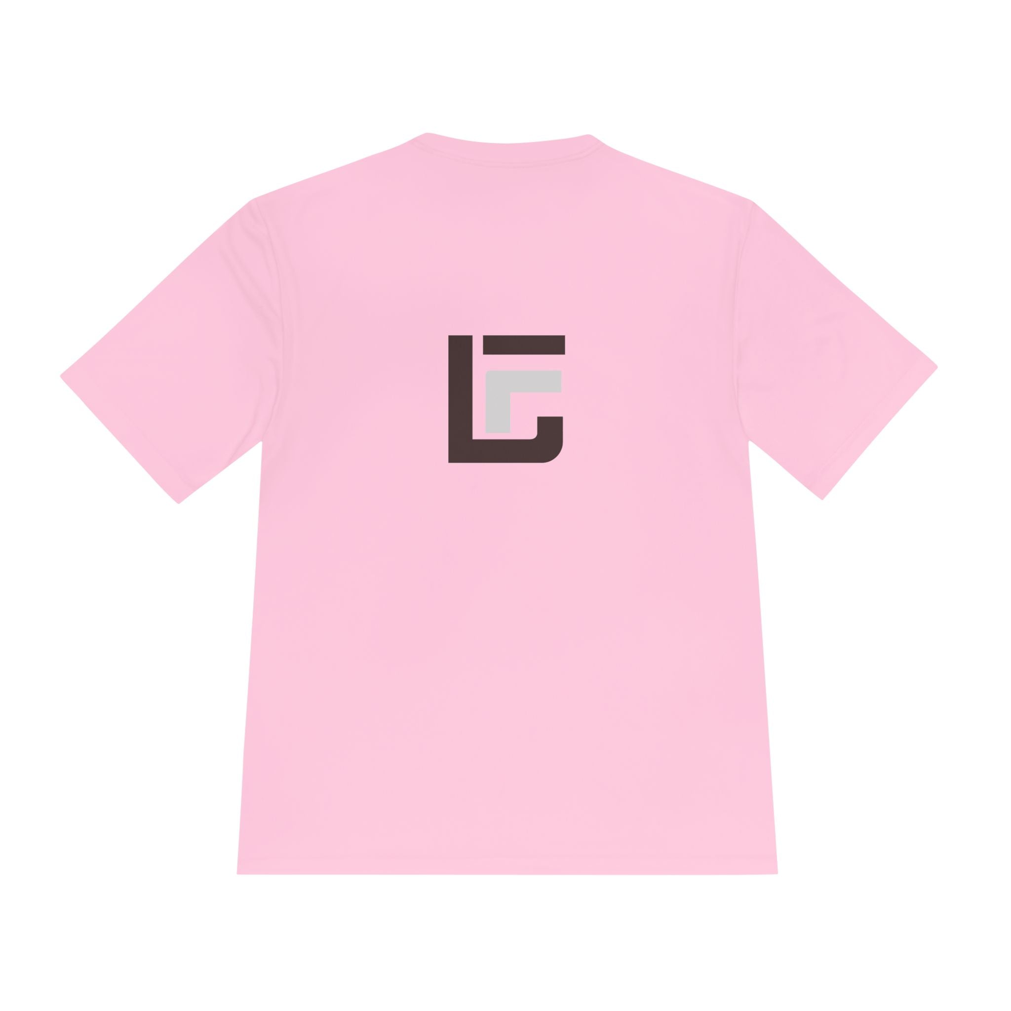 Faire Étalage Logo Tee — Minimal French Typography Moisture-Wicking Shirt