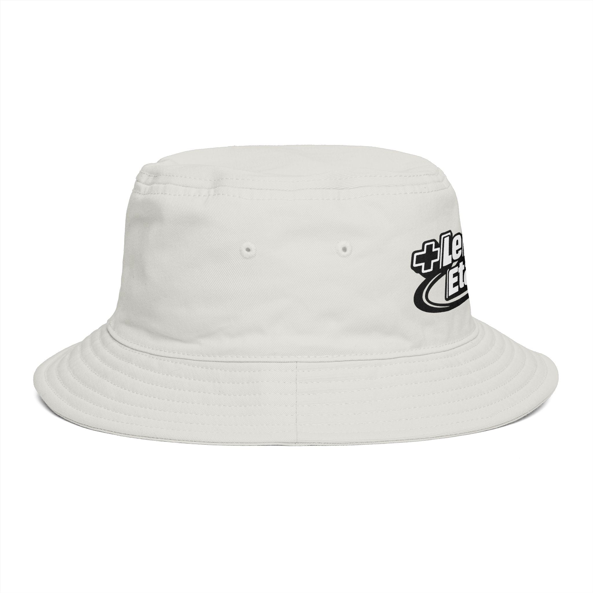 LeFaire Etalage Logo Bucket Hat — Retro Streetwear Sun Hat