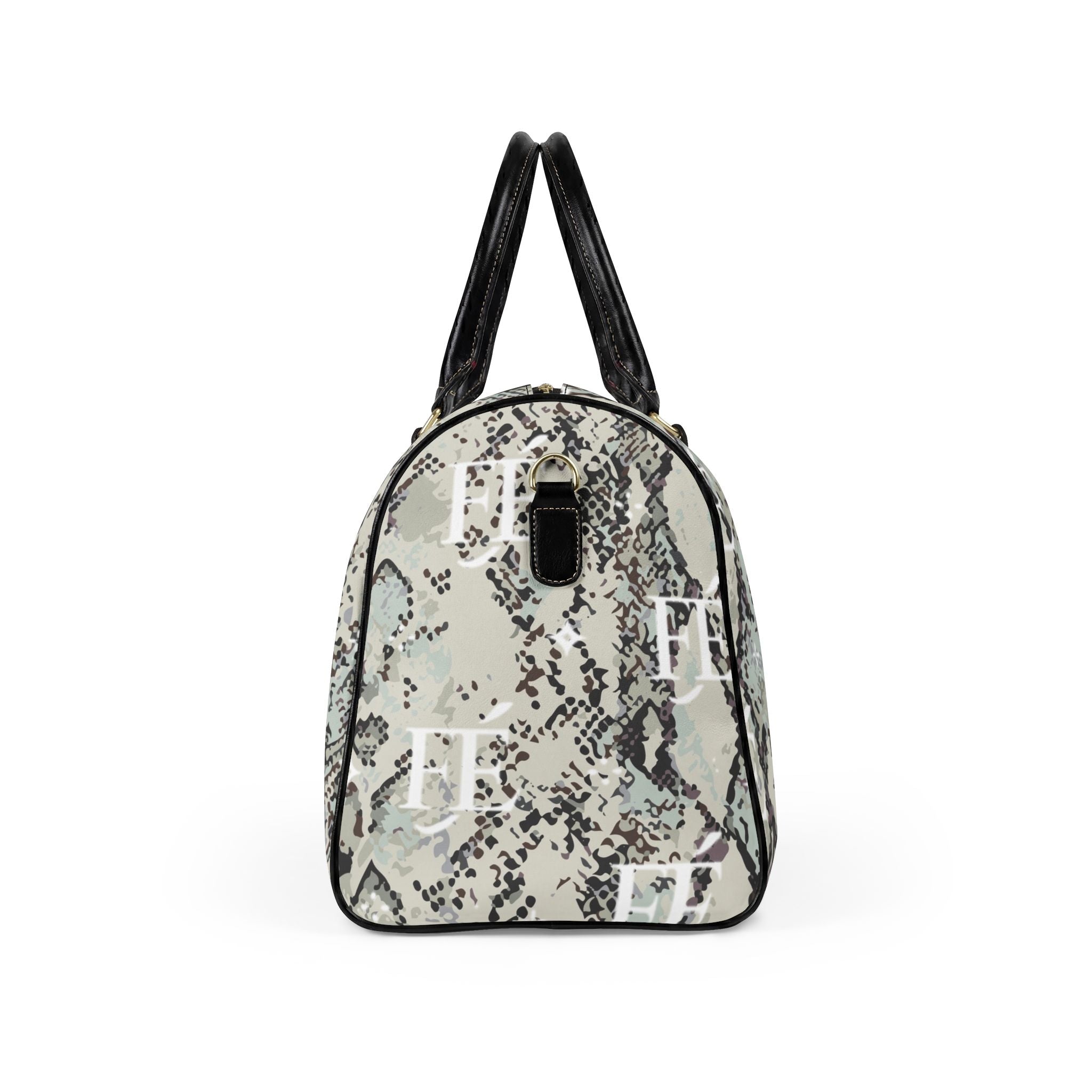 Étalage Signature Python Duffle — Premium Leather Travel Bag