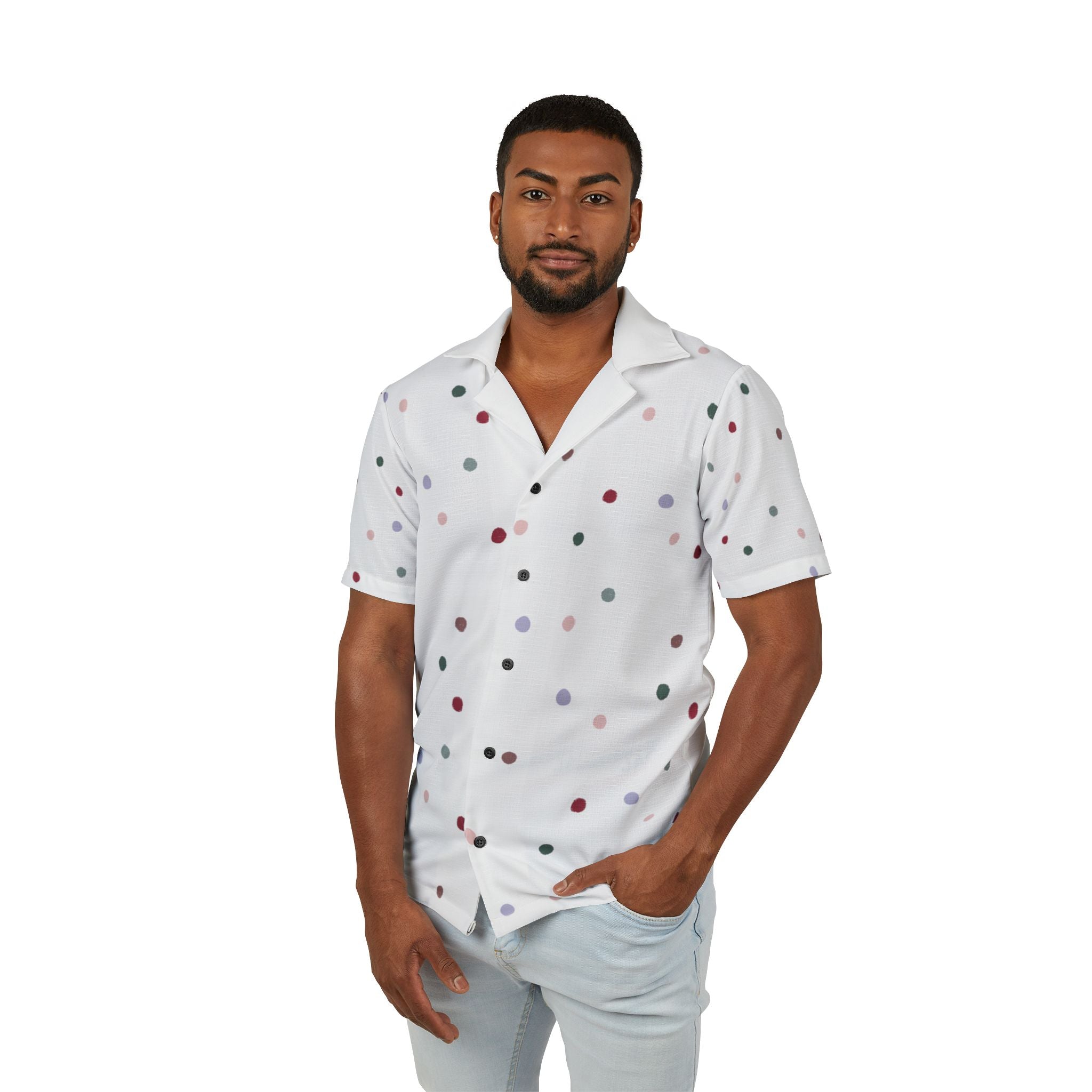 Le Faire Étalage Confetti Dot Button-up Shirt