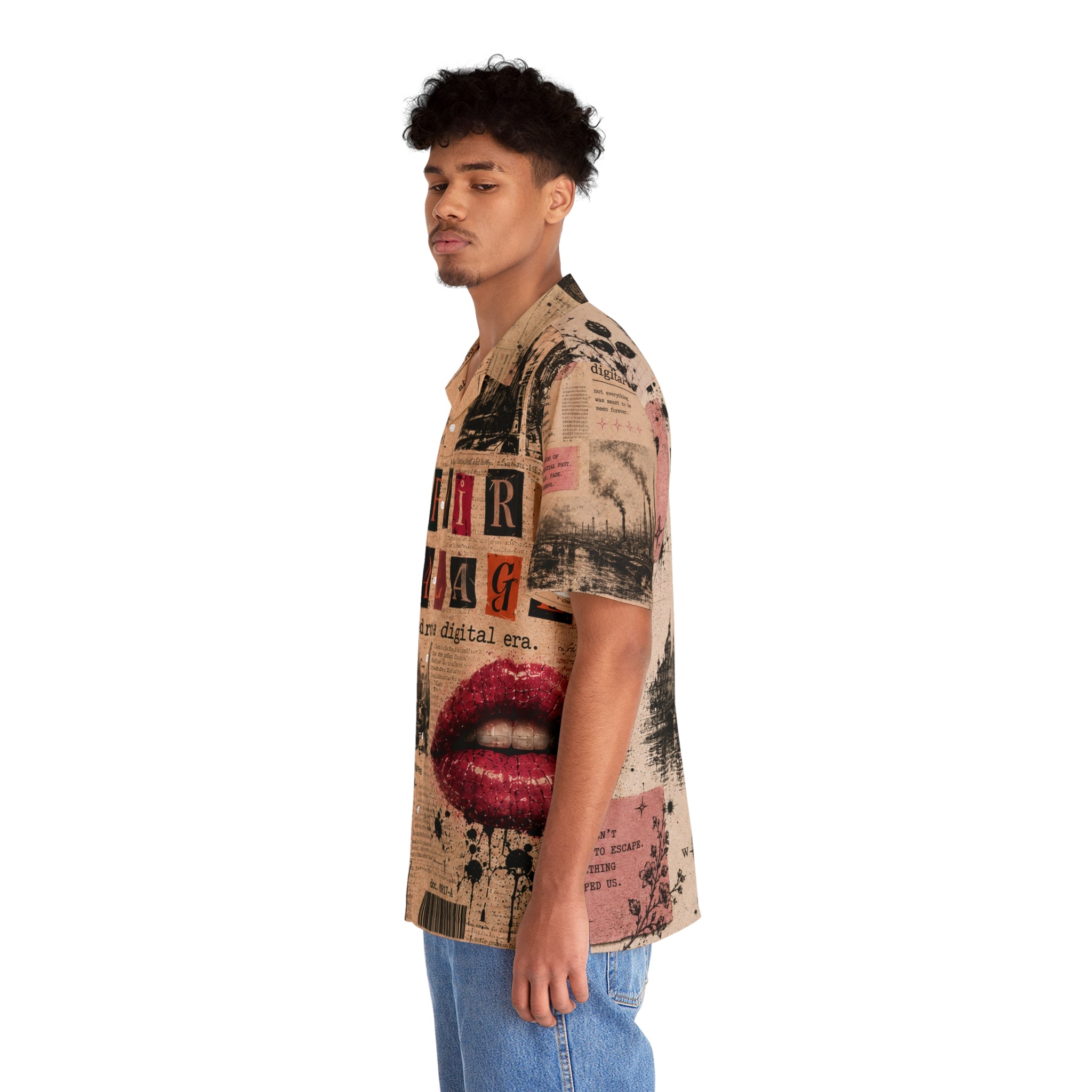 Le Faire Étalage Memory Fragments Button-Up