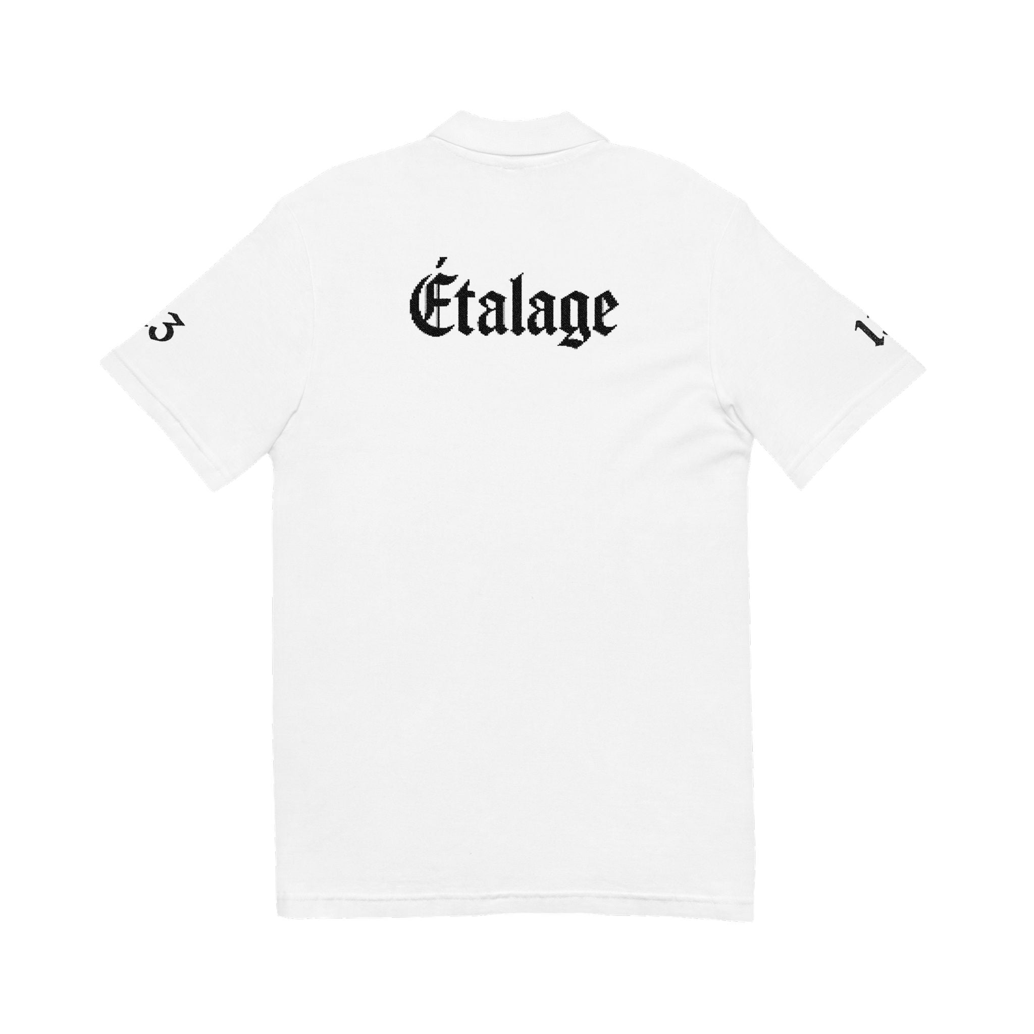 Embroidered 'Faire / Étalage' Polo Shirt