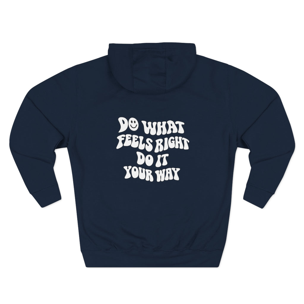 Le Faire Étalage - Feels Right Graphic Women's Hoodie