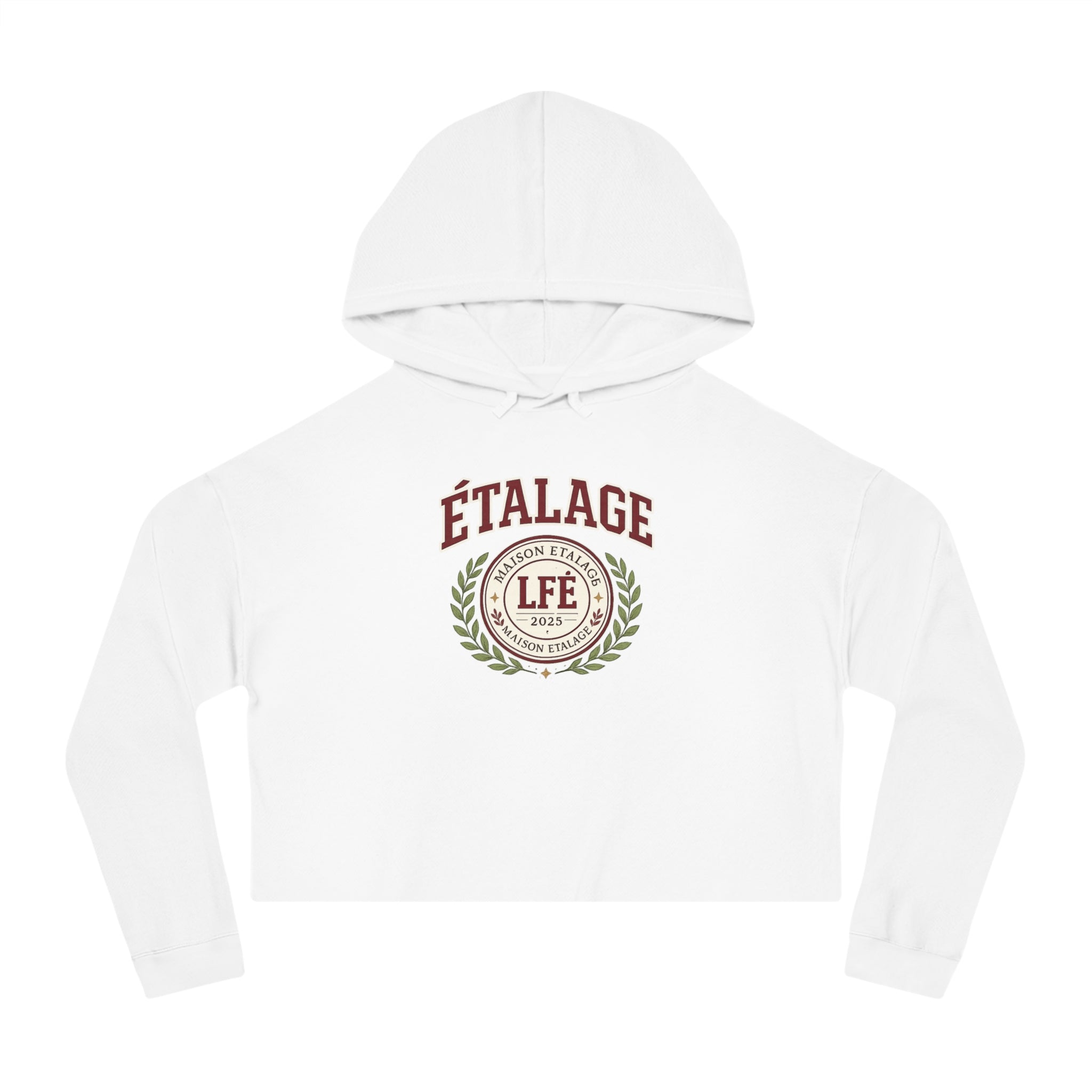 Étalage Varsity Cropped Hoodie – Maison Collection