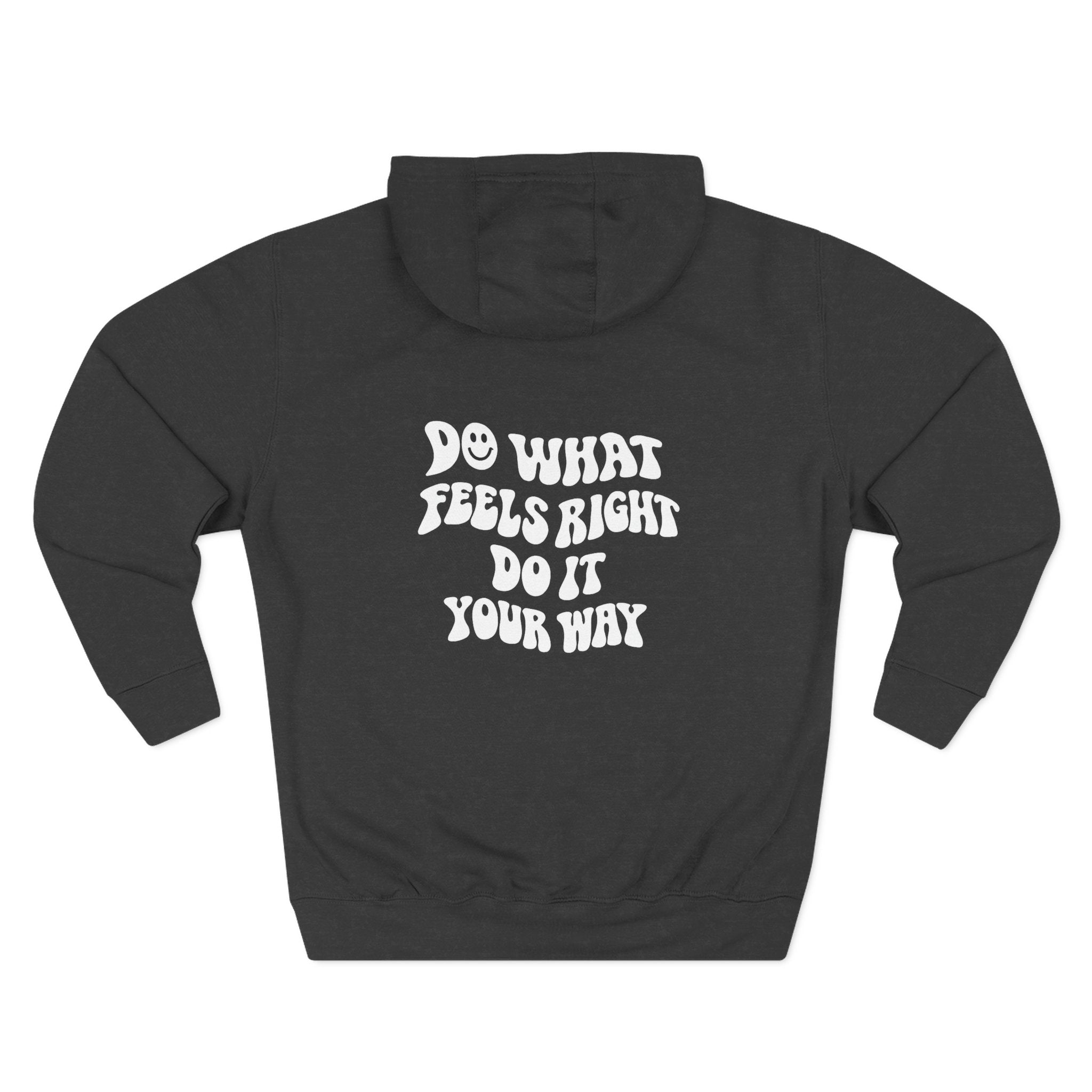Le Faire Étalage - Feels Right Graphic Women's Hoodie
