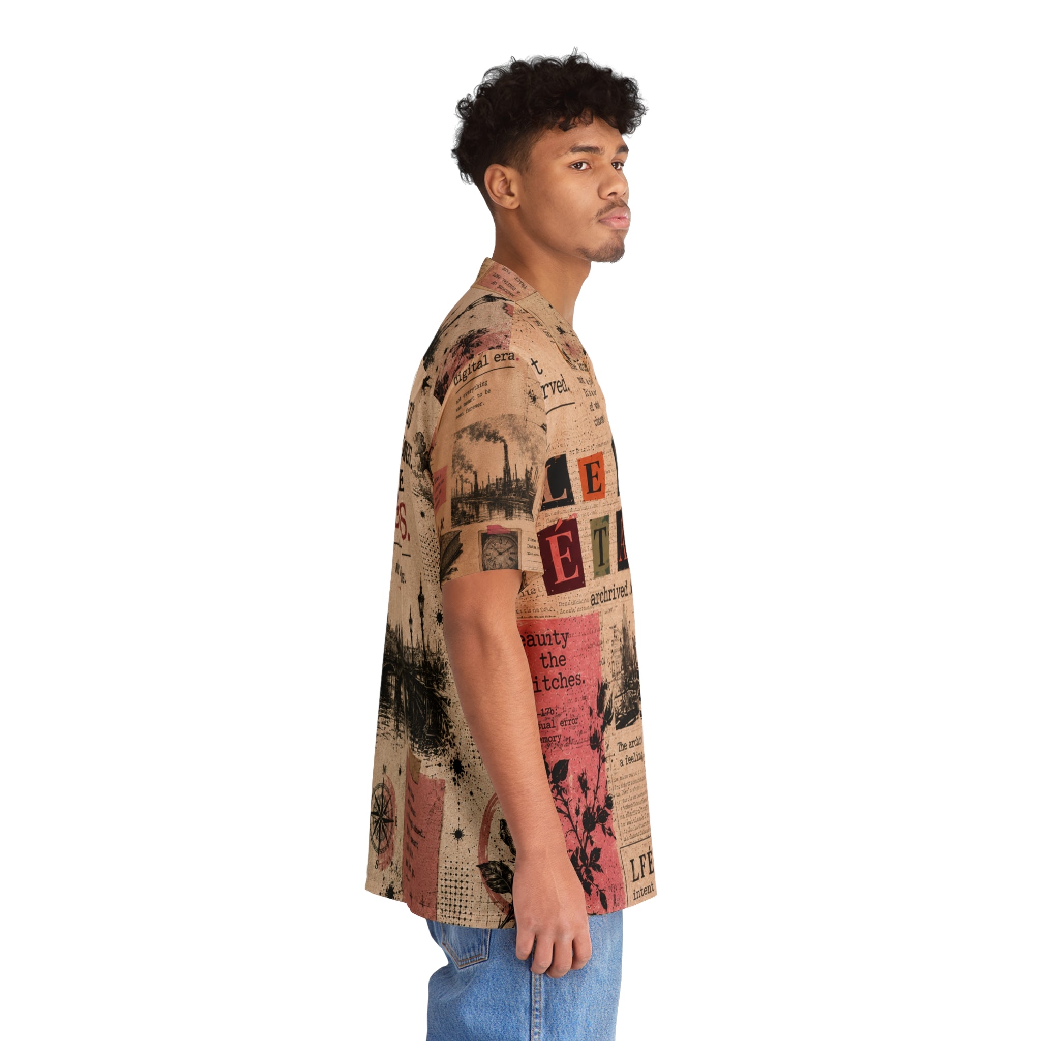 Le Faire Étalage Memory Fragments Button-Up