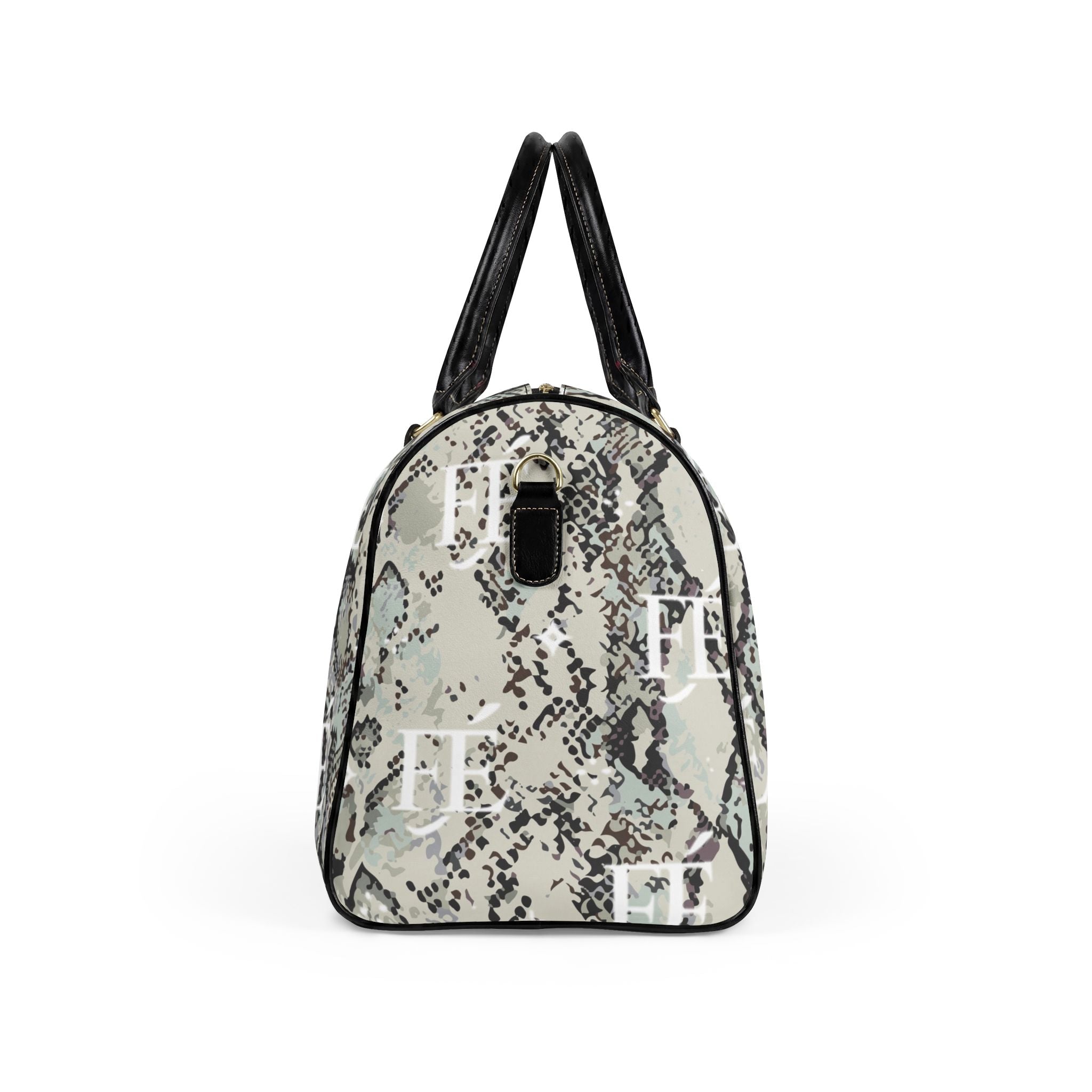Étalage Signature Python Duffle — Premium Leather Travel Bag