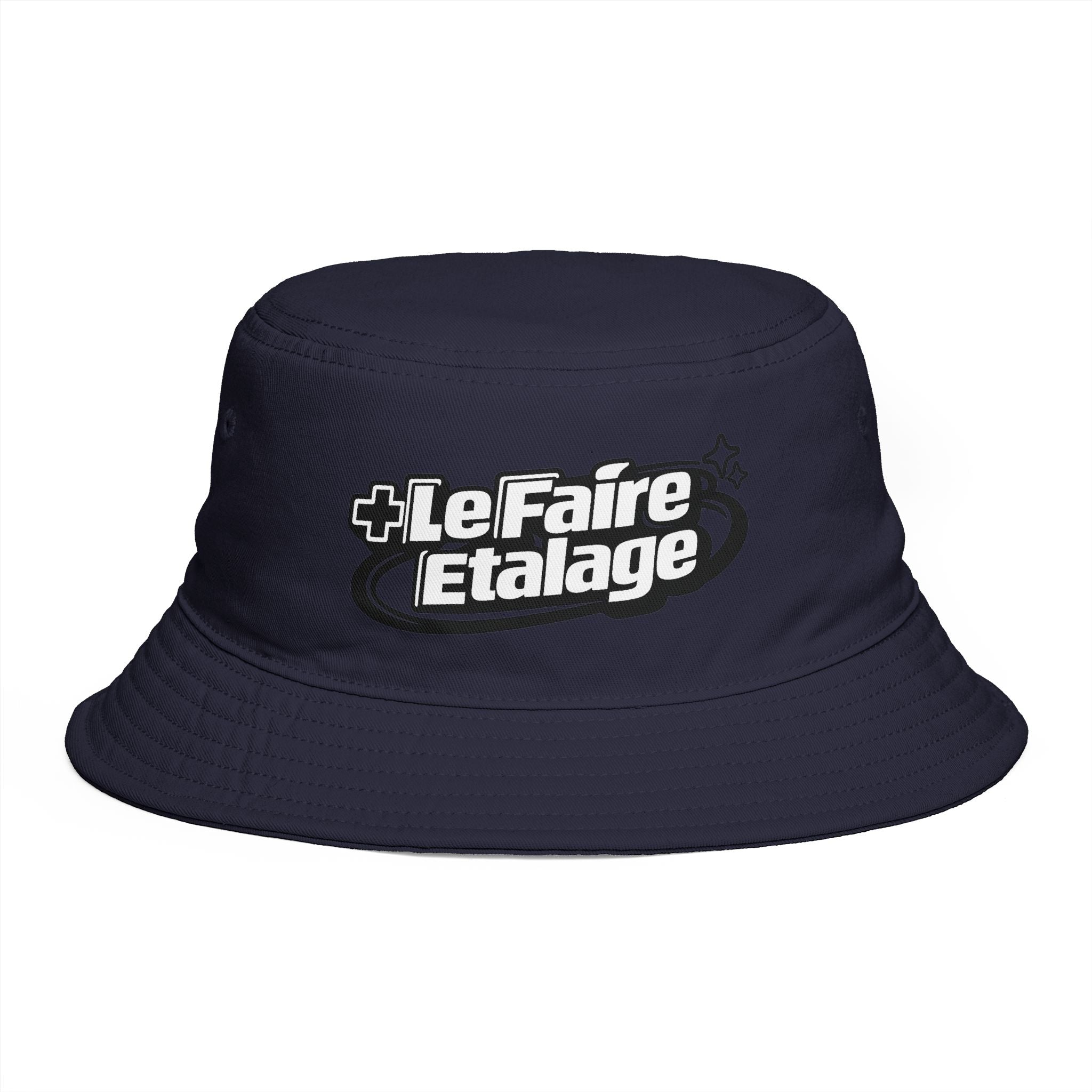 LeFaire Etalage Logo Bucket Hat — Retro Streetwear Sun Hat