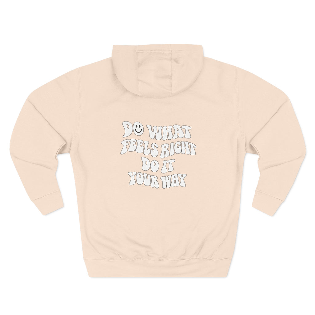 Le Faire Étalage - Feels Right Graphic Women's Hoodie