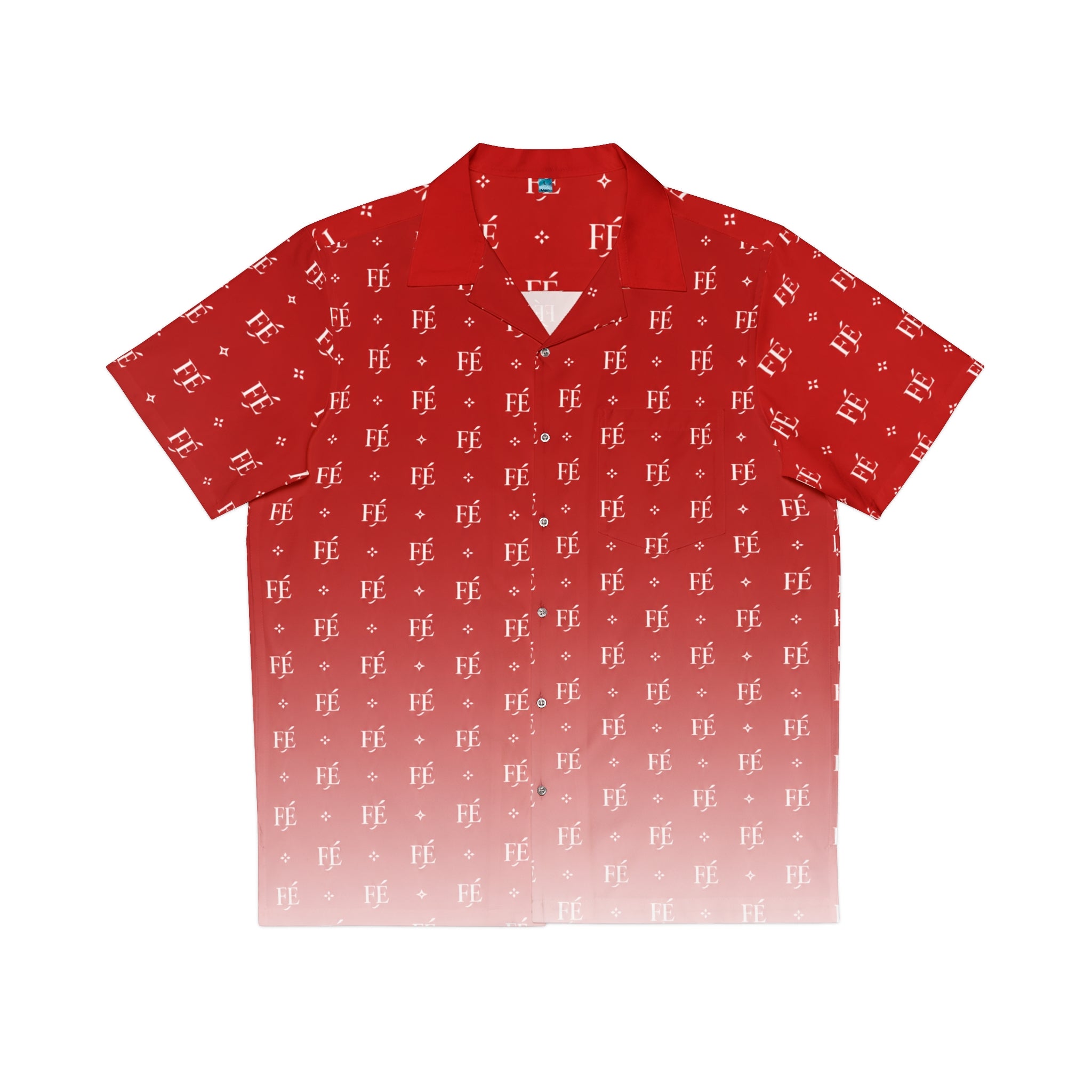 Monogram Fade Camp Shirt