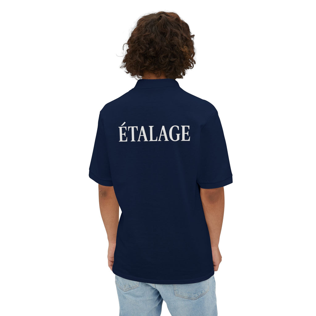 Faire / Étalage Polo Shirt — French Word Graphic Men's Polo
