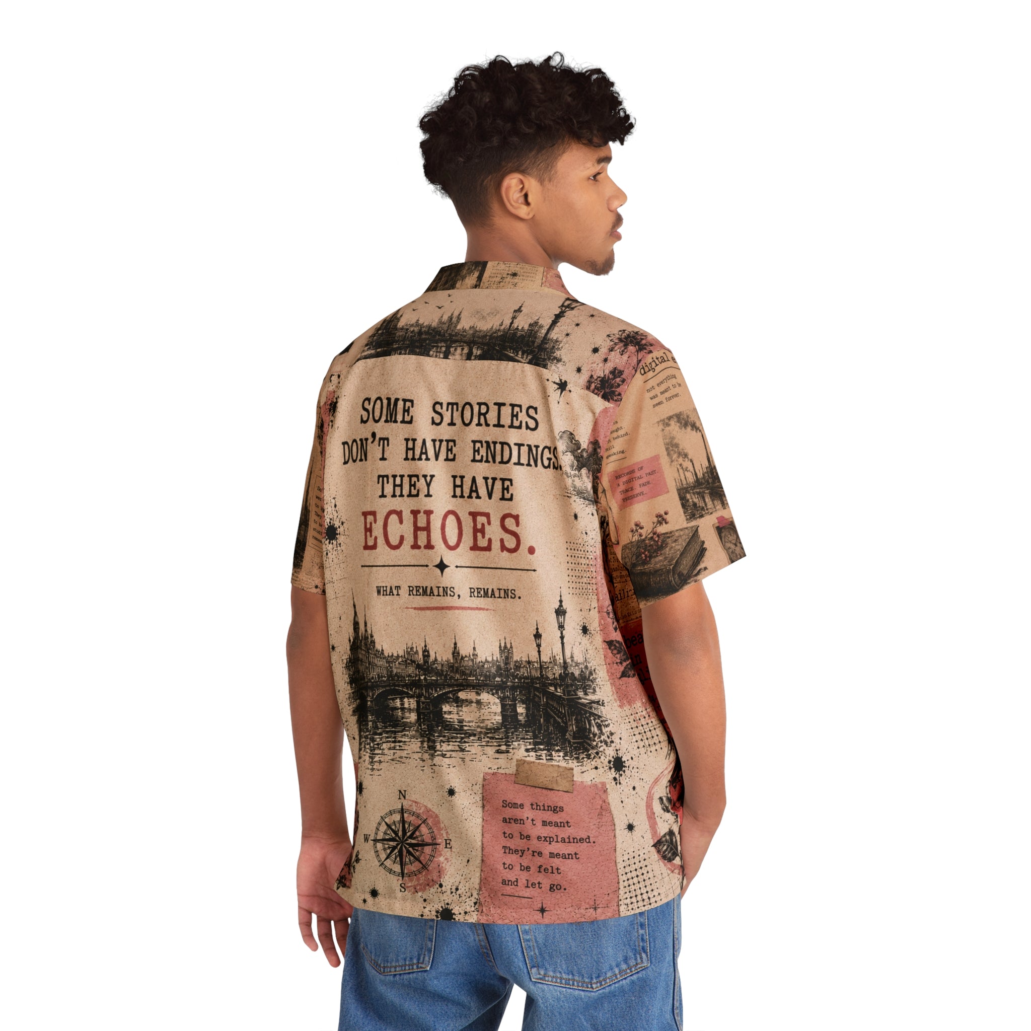Le Faire Étalage Memory Fragments Button-Up