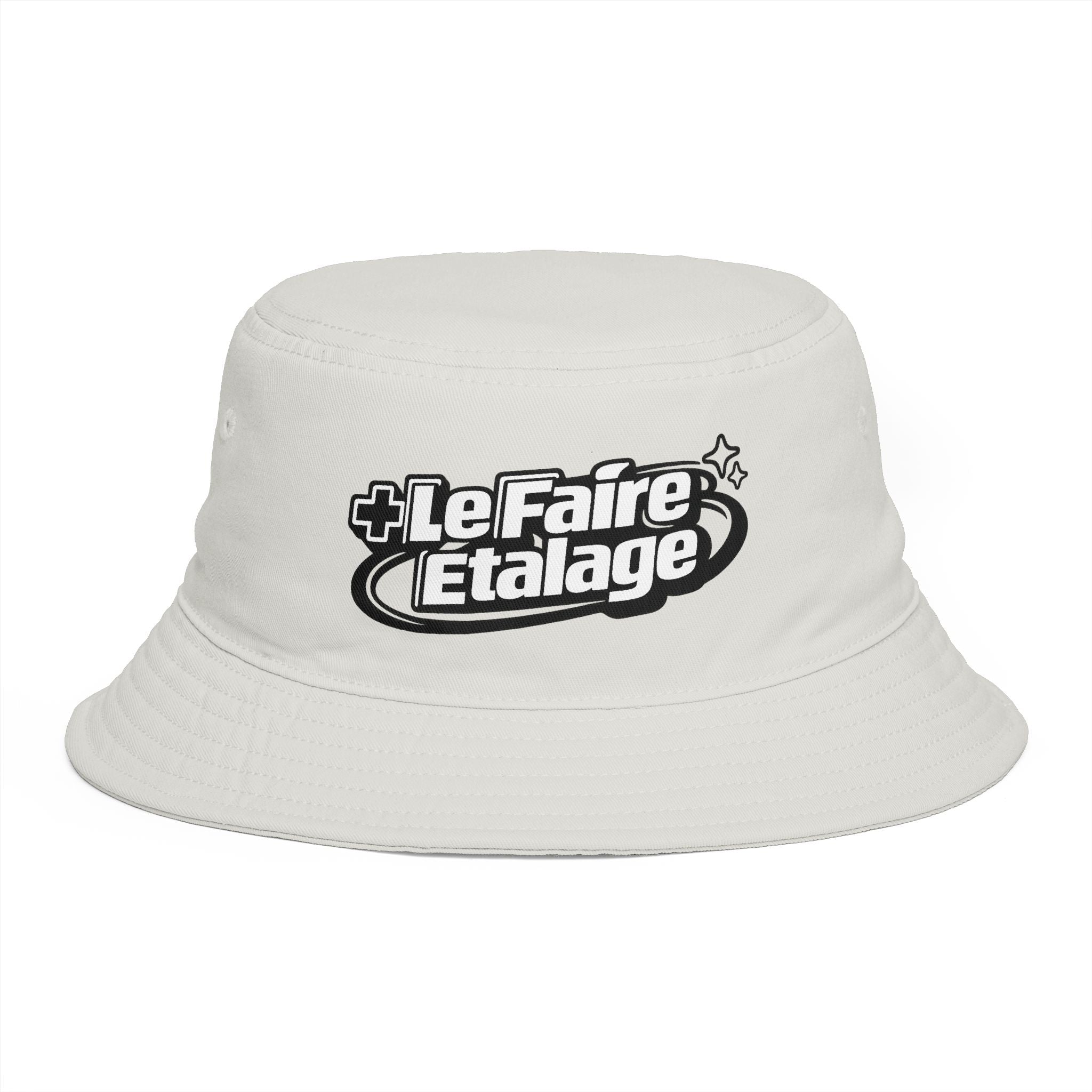 LeFaire Etalage Logo Bucket Hat — Retro Streetwear Sun Hat