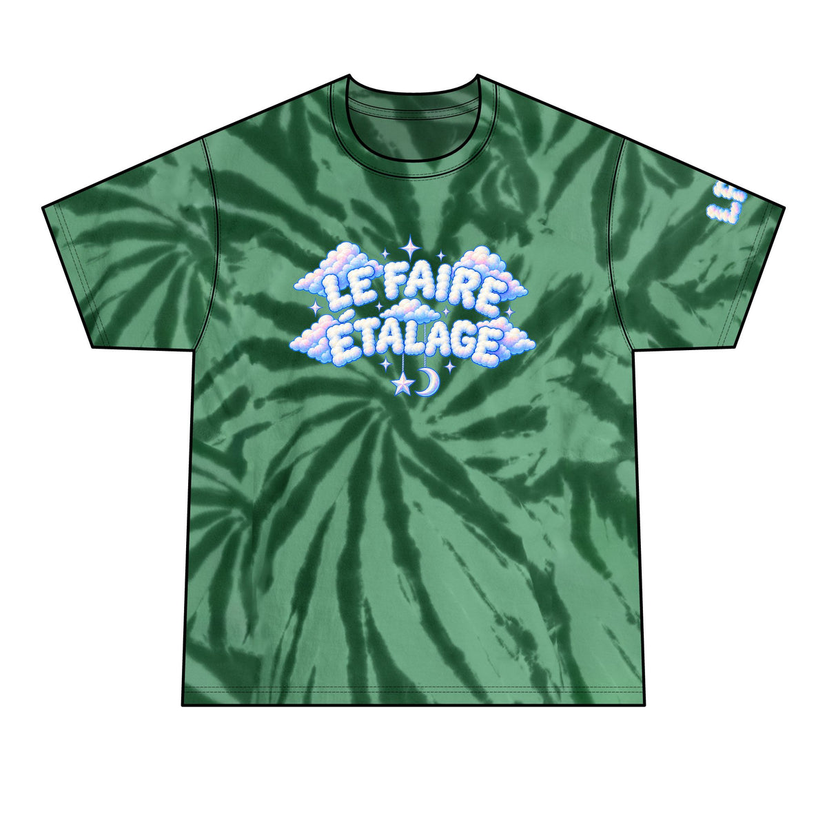 Le Faire Étalage Cloud Dream Tie-Dye Tee — Collection