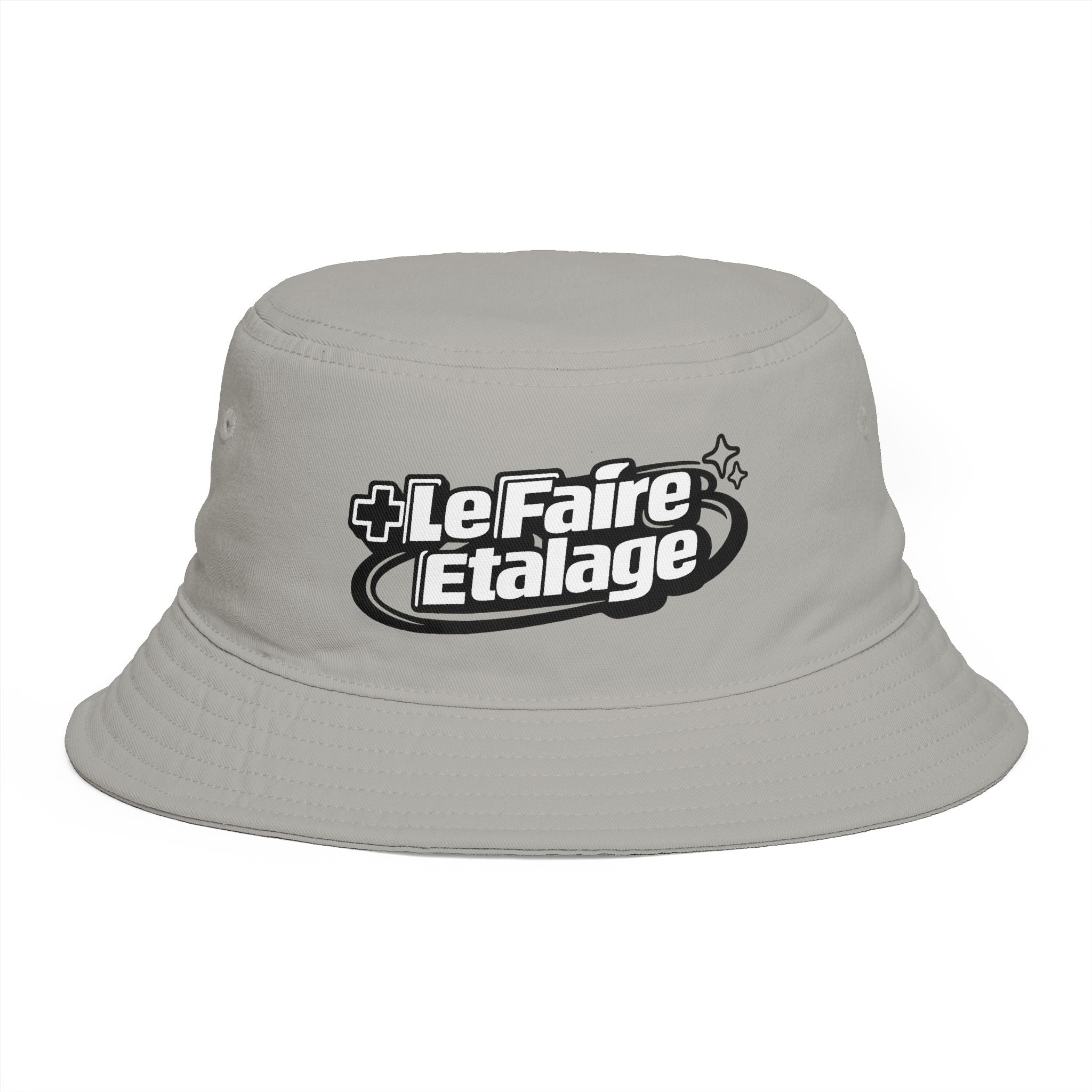 LeFaire Etalage Logo Bucket Hat — Retro Streetwear Sun Hat