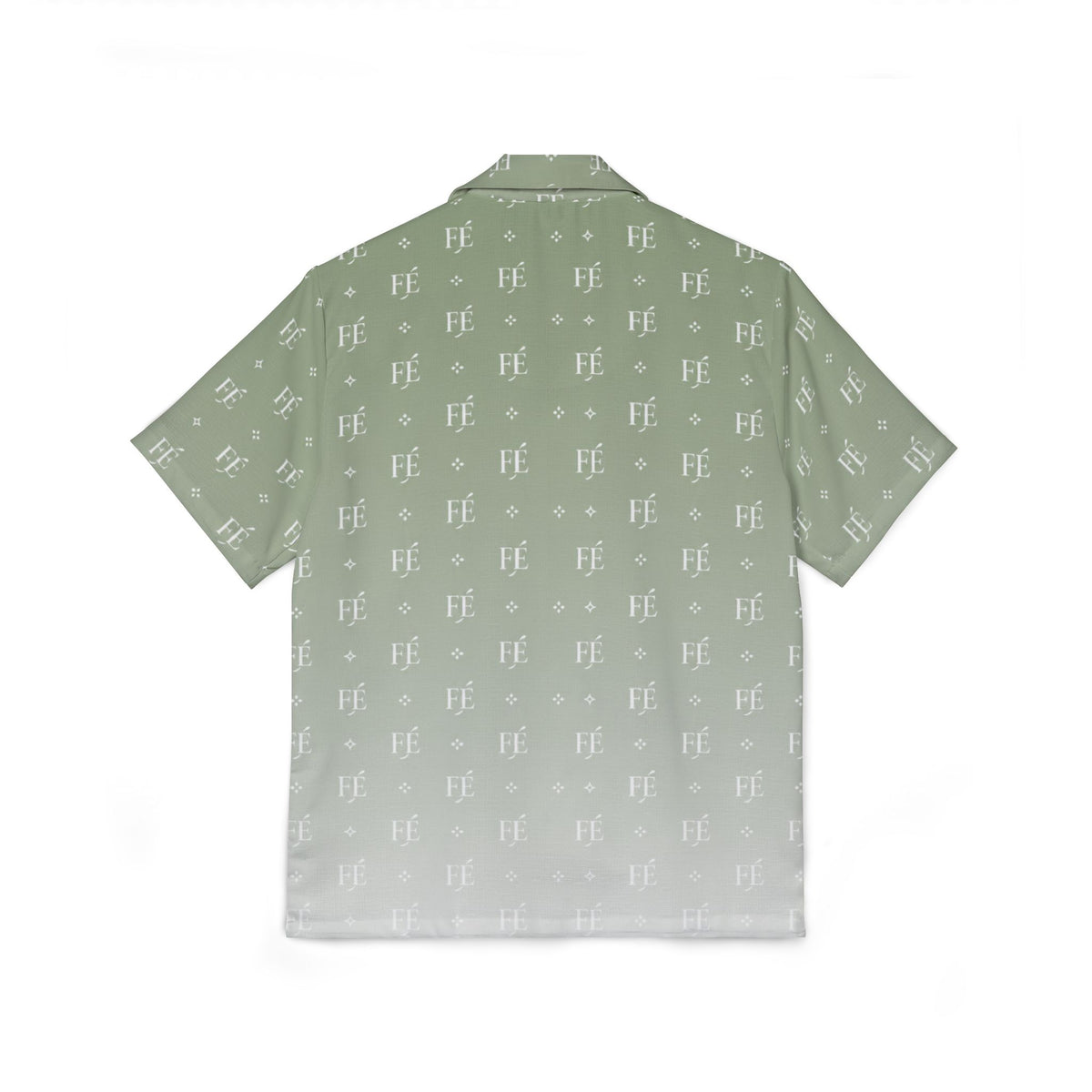 Le Faire Étalage Monogram Fade Camp Shirt - Verte