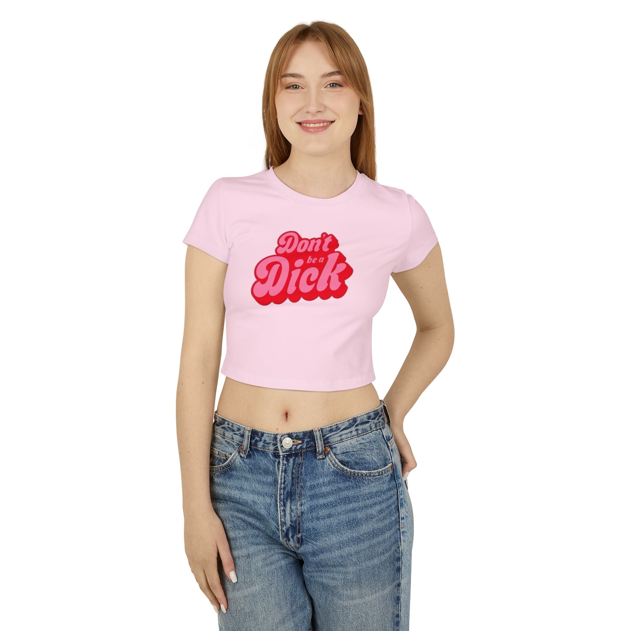 Kindness Reminder Bubble Crop Tee