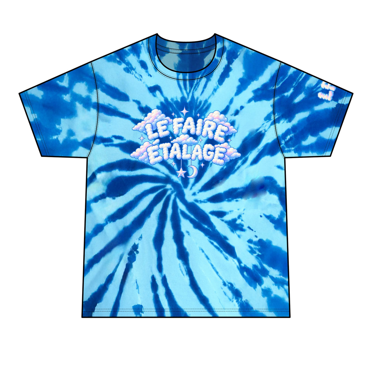 Le Faire Étalage Cloud Dream Tie-Dye Tee — Collection