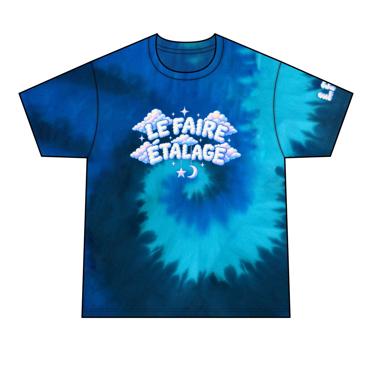 Le Faire Étalage Cloud Dream Tie-Dye Tee — Collection