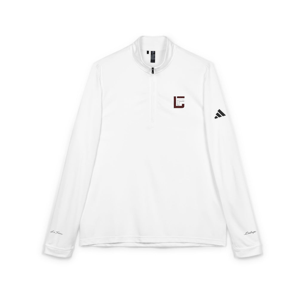 Le Faire Étalage x adidas Quarter-Zip Pullover (White)