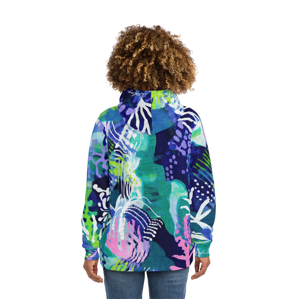 Le Faire Étalage Ocean Bloom Hoodie