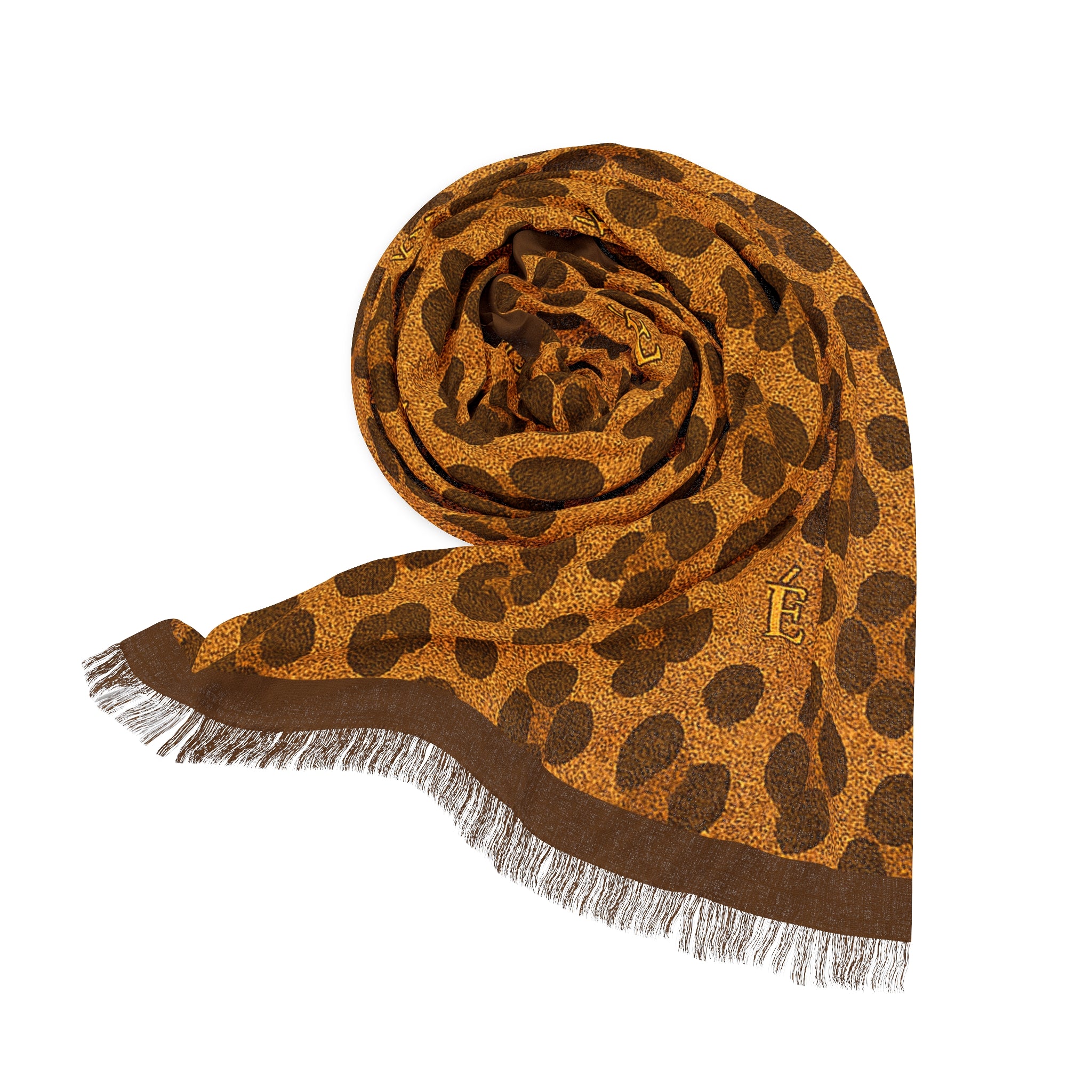 Leopard Print Light Scarf – Lightweight Animal Print Fashion Accessory