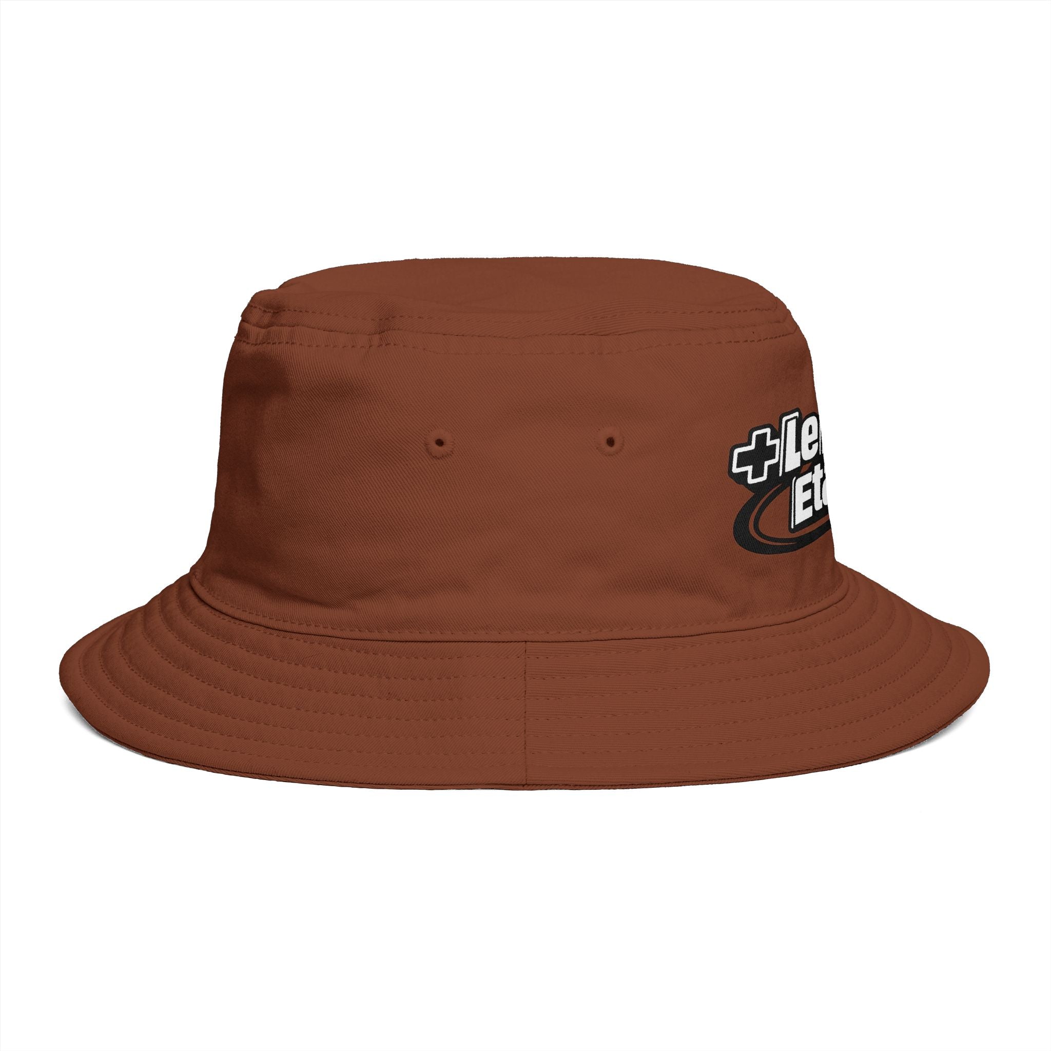 LeFaire Etalage Logo Bucket Hat — Retro Streetwear Sun Hat