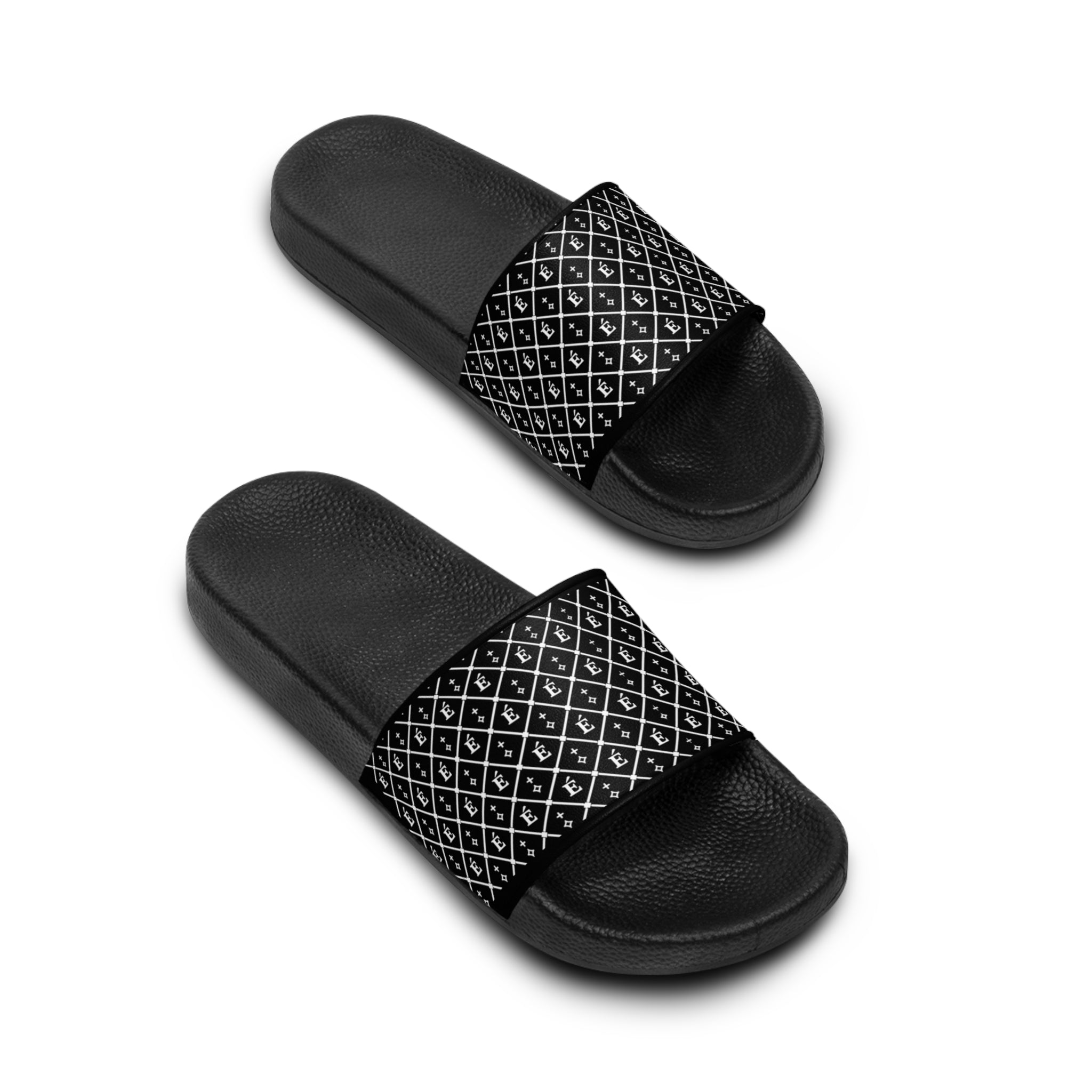 Le Flaunty Slides V1 — Luxury Pool Slides (Black Edition)