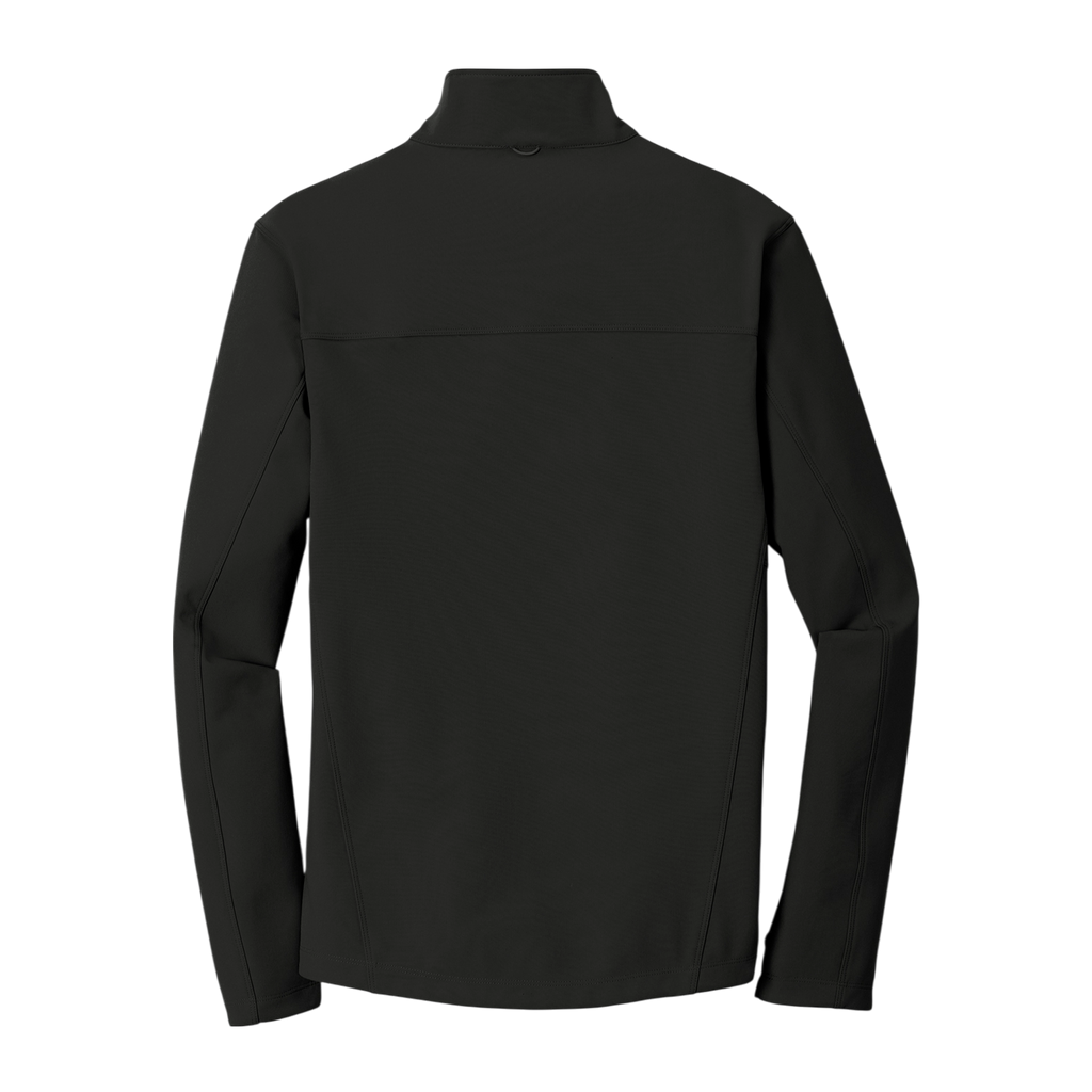 Men's Embroidered Soft Shell Jacket — Lightweight Windproof Work & Casual Coat