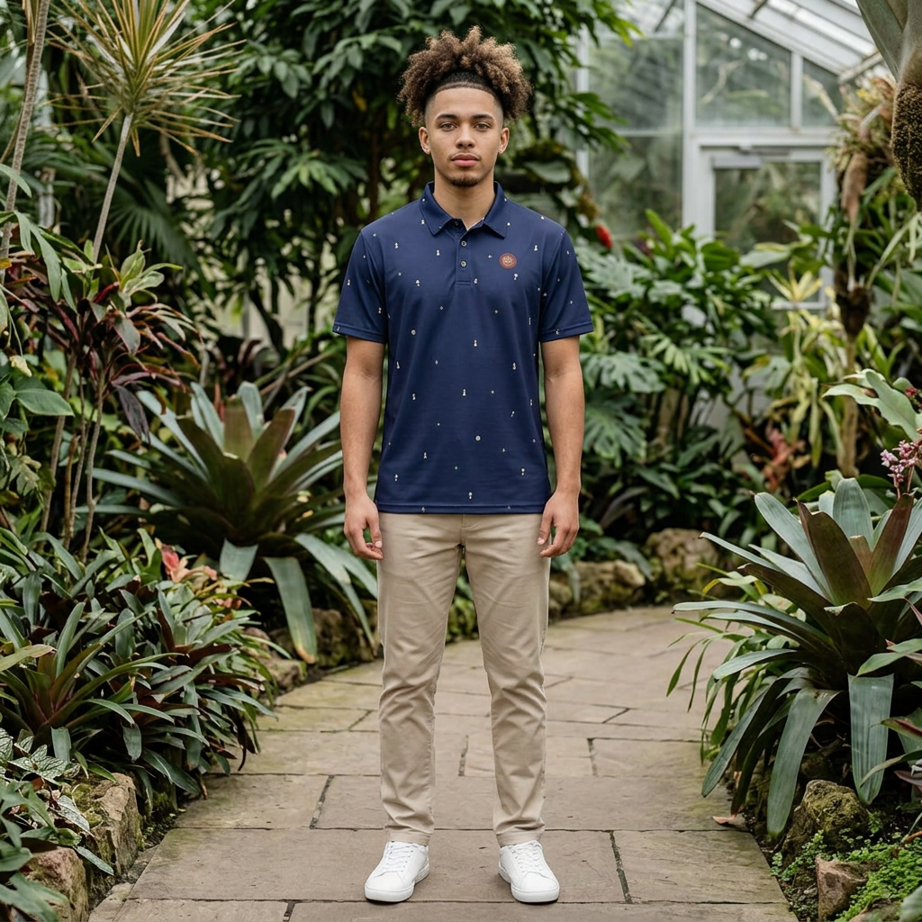 Le Faire Étalage Stitch & Seal Polo - Navy