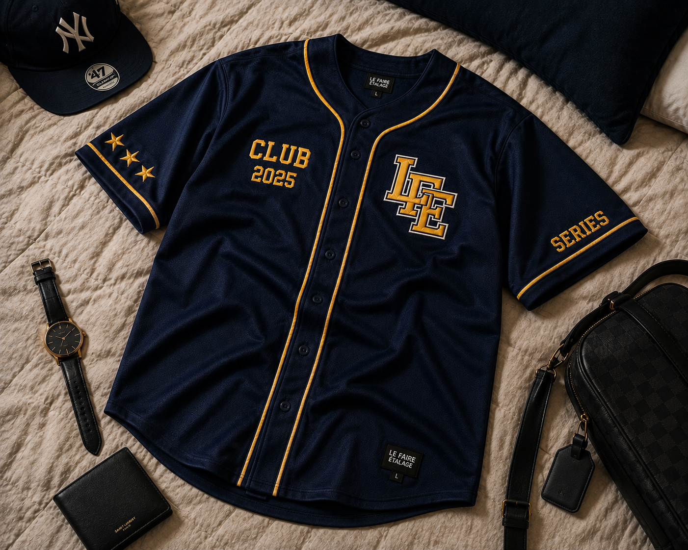 Le Faire Étalage Champions Series Baseball Jersey