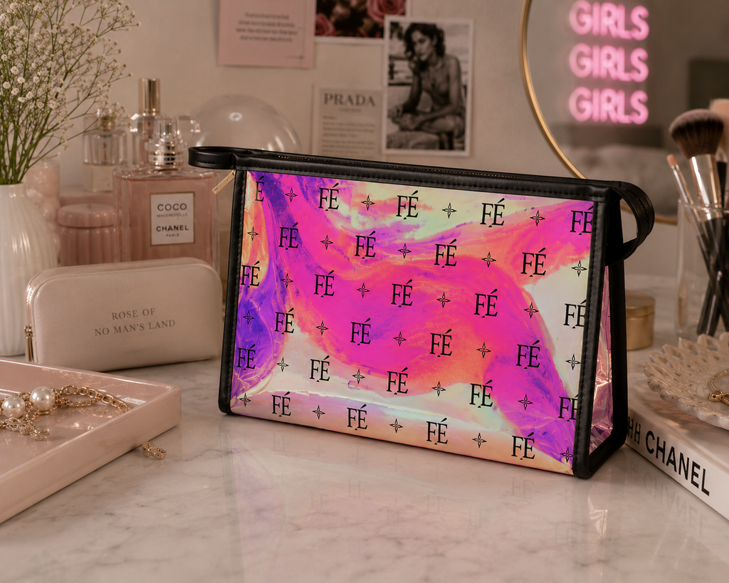 Le Faire Étalage Holographic FÉ Cosmetic Pouch