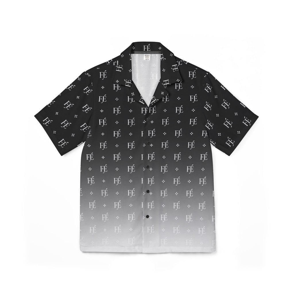 Le Faire Étalage Monogram Fade Camp Shirt - Noir