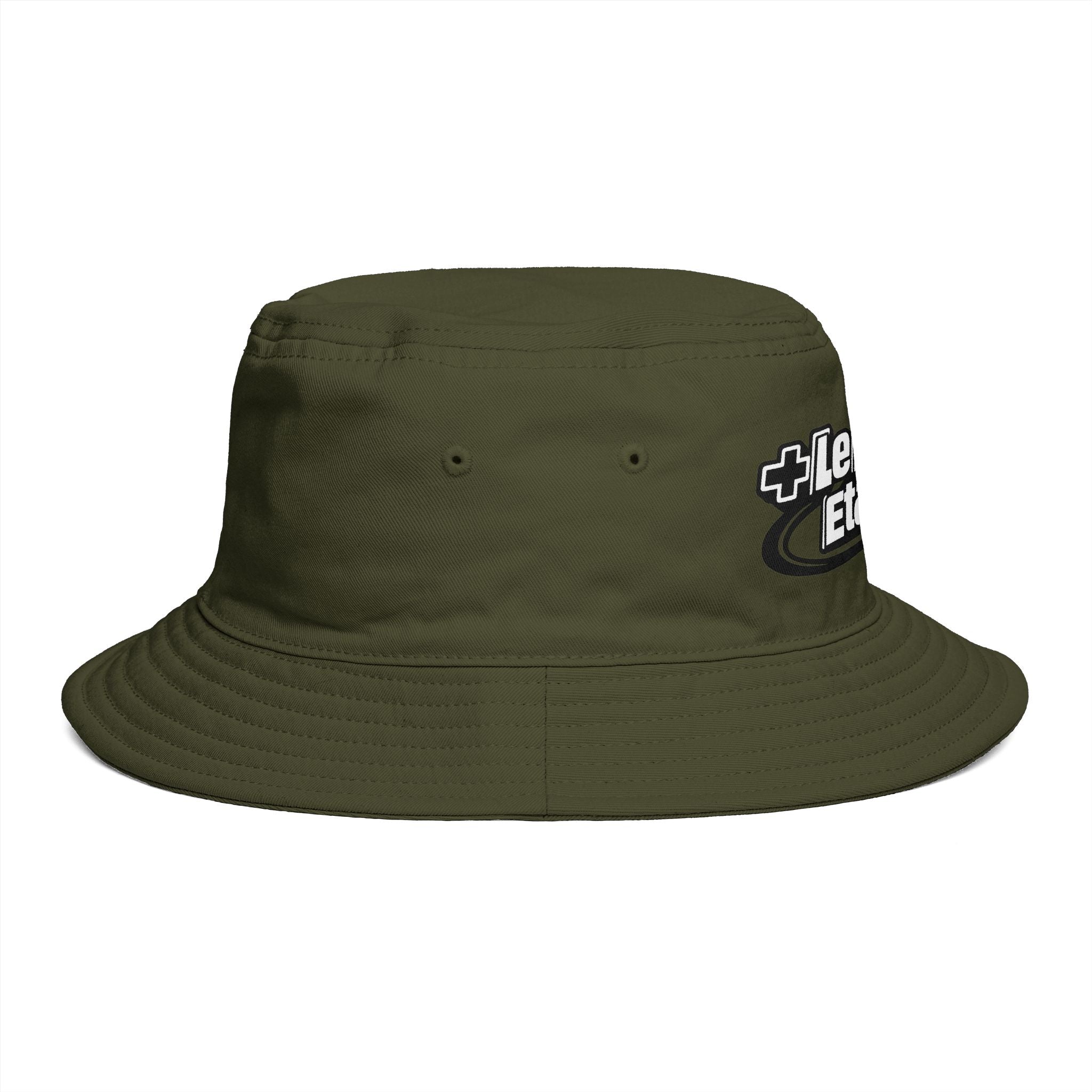 LeFaire Etalage Logo Bucket Hat — Retro Streetwear Sun Hat