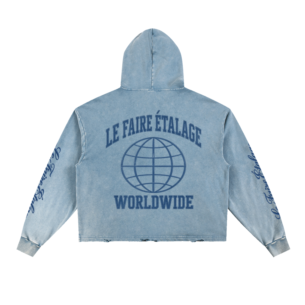 Le Faire Étalage Royal FÉ Crest Hoodie