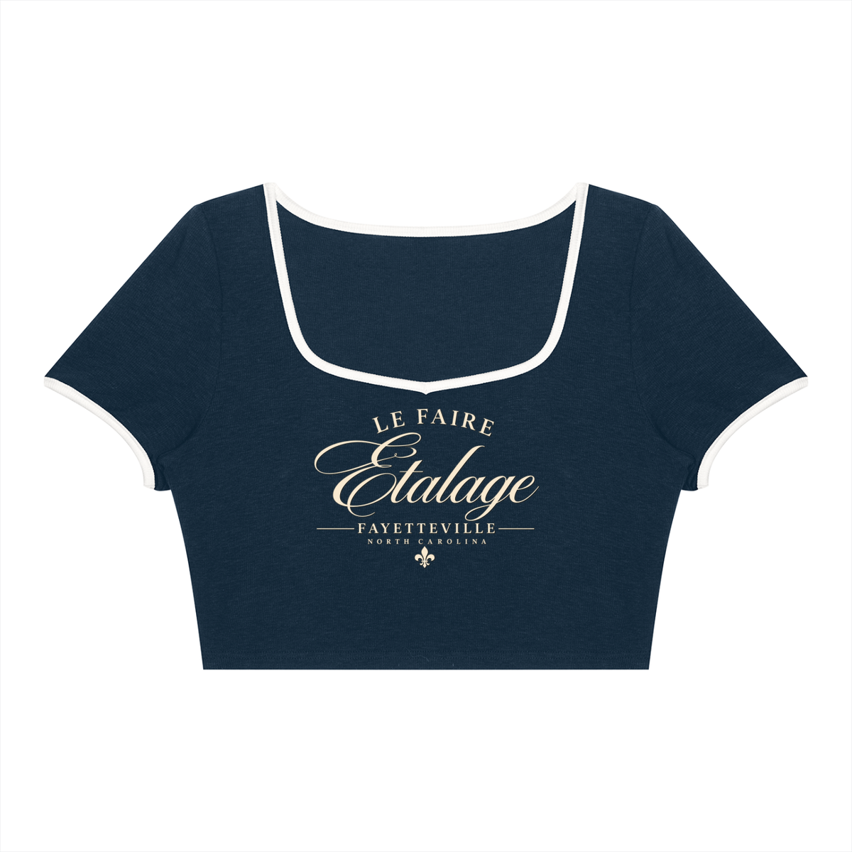 Le Faire Étalage Fayetteville Signature Crop Tee