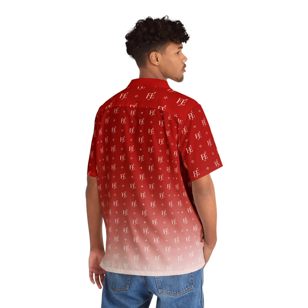 Monogram Fade Camp Shirt