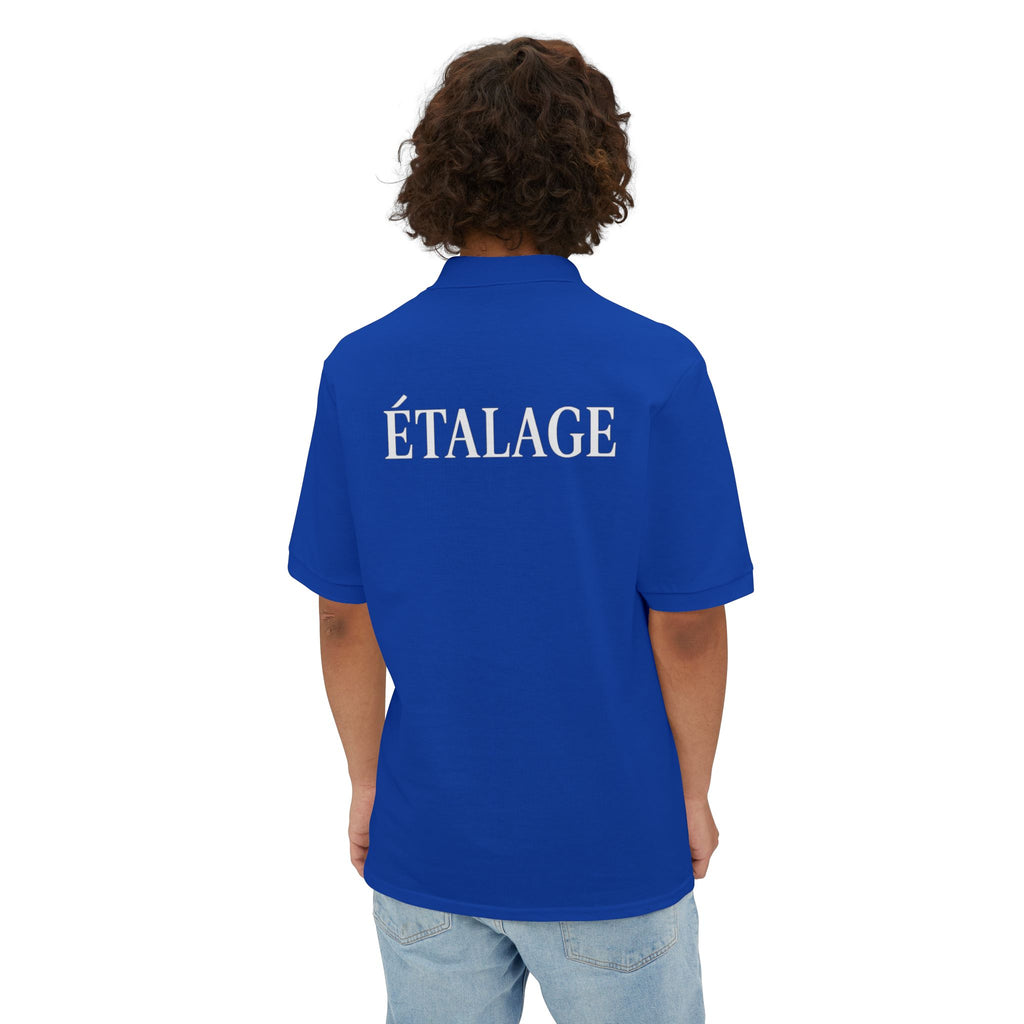 Faire / Étalage Polo Shirt — French Word Graphic Men's Polo