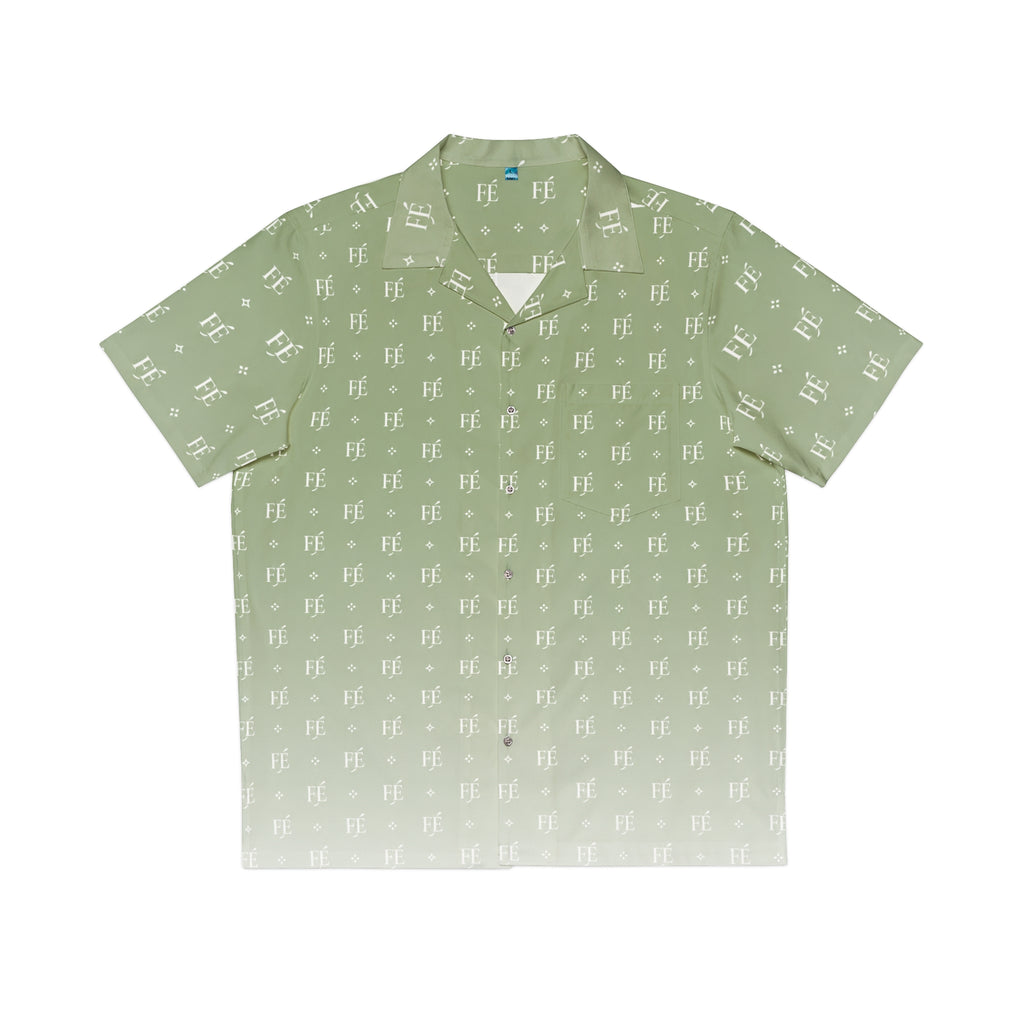 Monogram Fade Camp Shirt