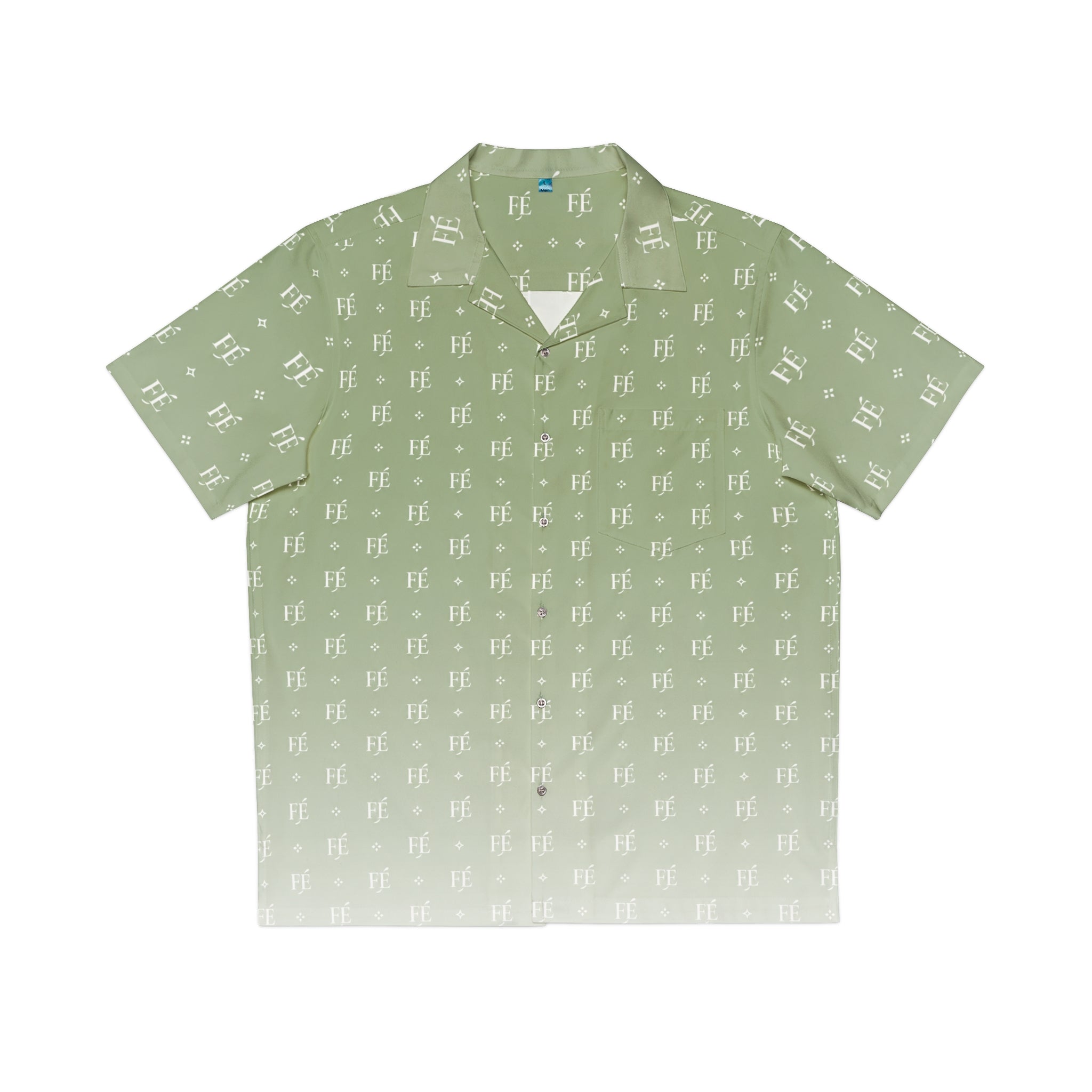 Monogram Fade Camp Shirt