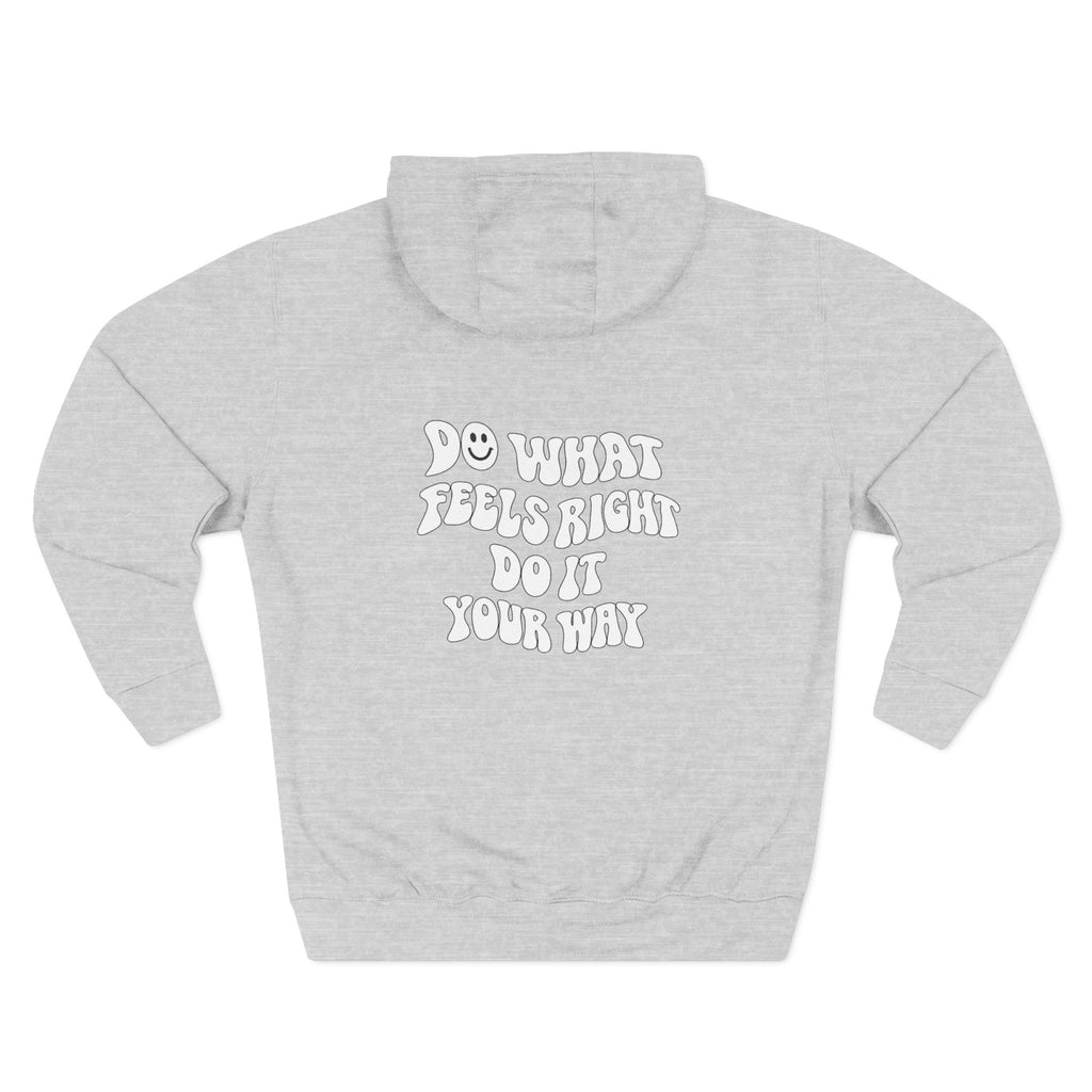 Le Faire Étalage - Feels Right Graphic Women's Hoodie