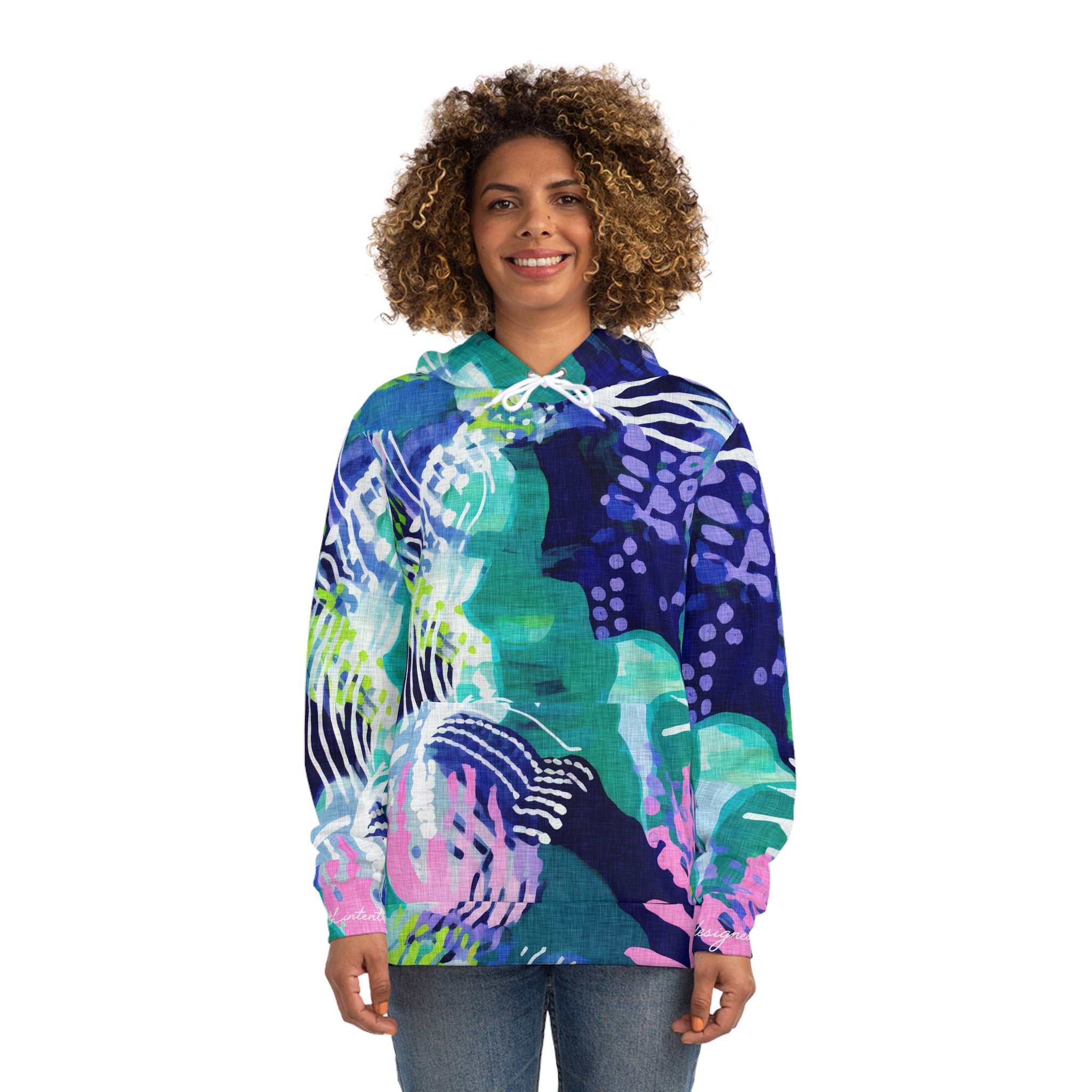 Le Faire Étalage Ocean Bloom Hoodie
