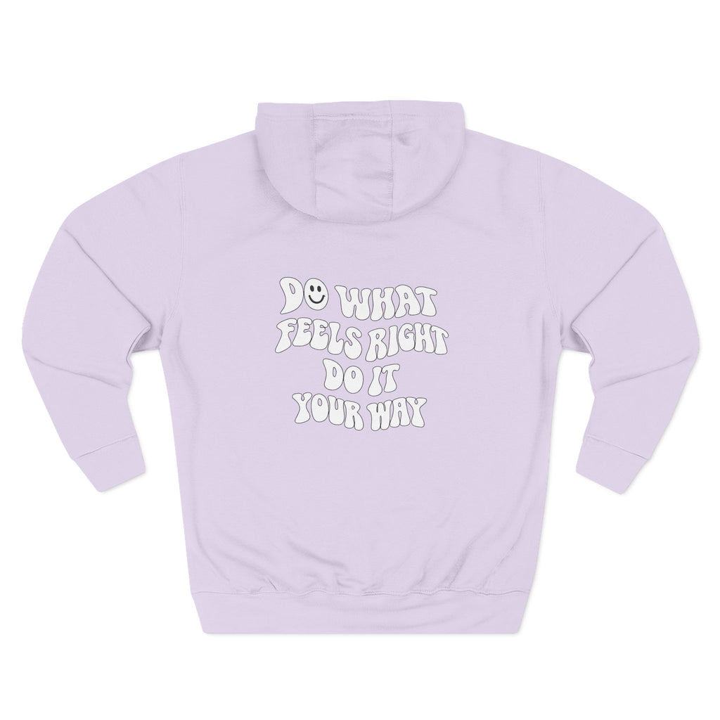 Le Faire Étalage - Feels Right Graphic Women's Hoodie