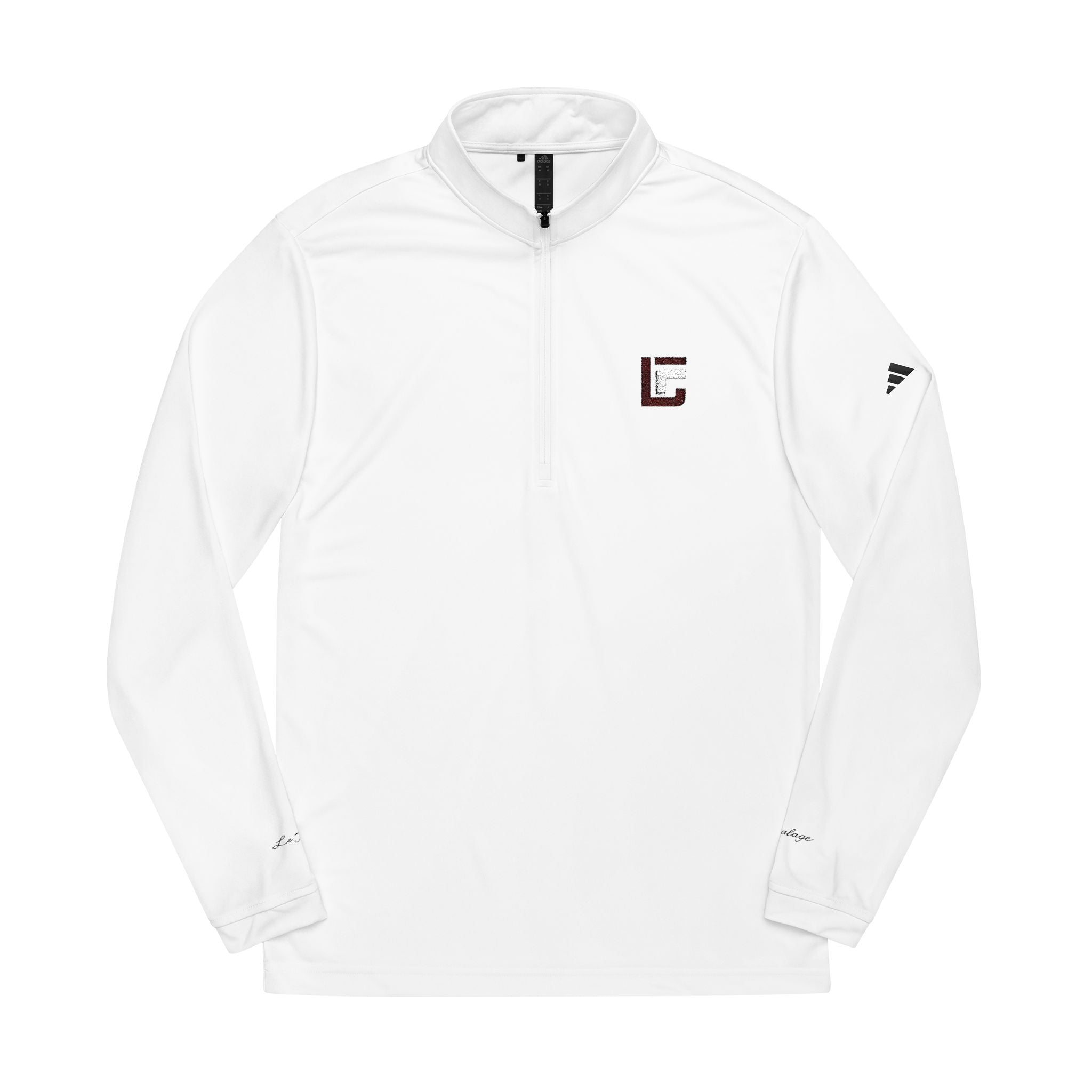 Le Faire Étalage x adidas Quarter-Zip Pullover (White)