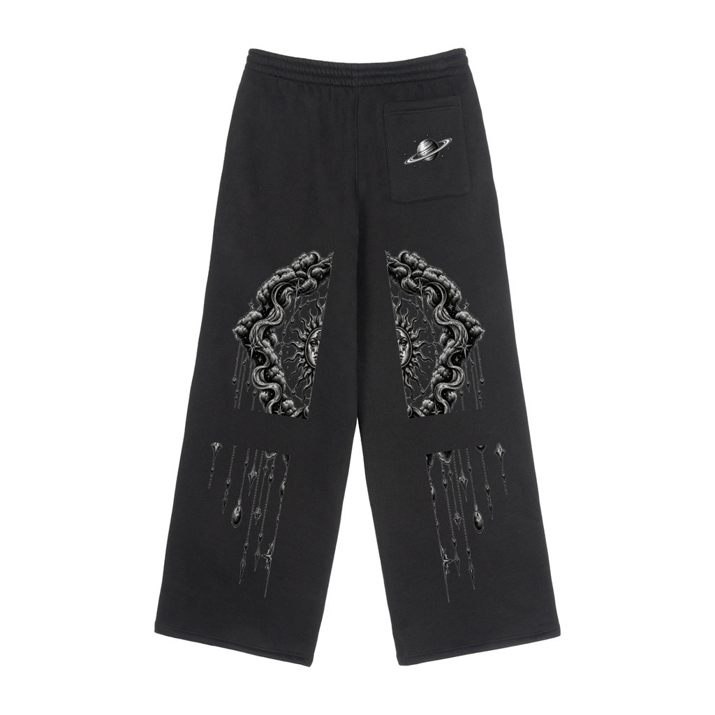 Le Faire Étalage Celestial Archive Wide-Leg Sweatpants