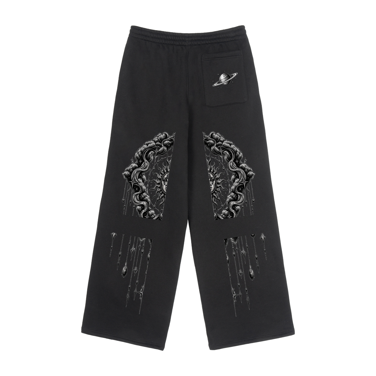 Le Faire Étalage Celestial Archive Wide-Leg Sweatpants