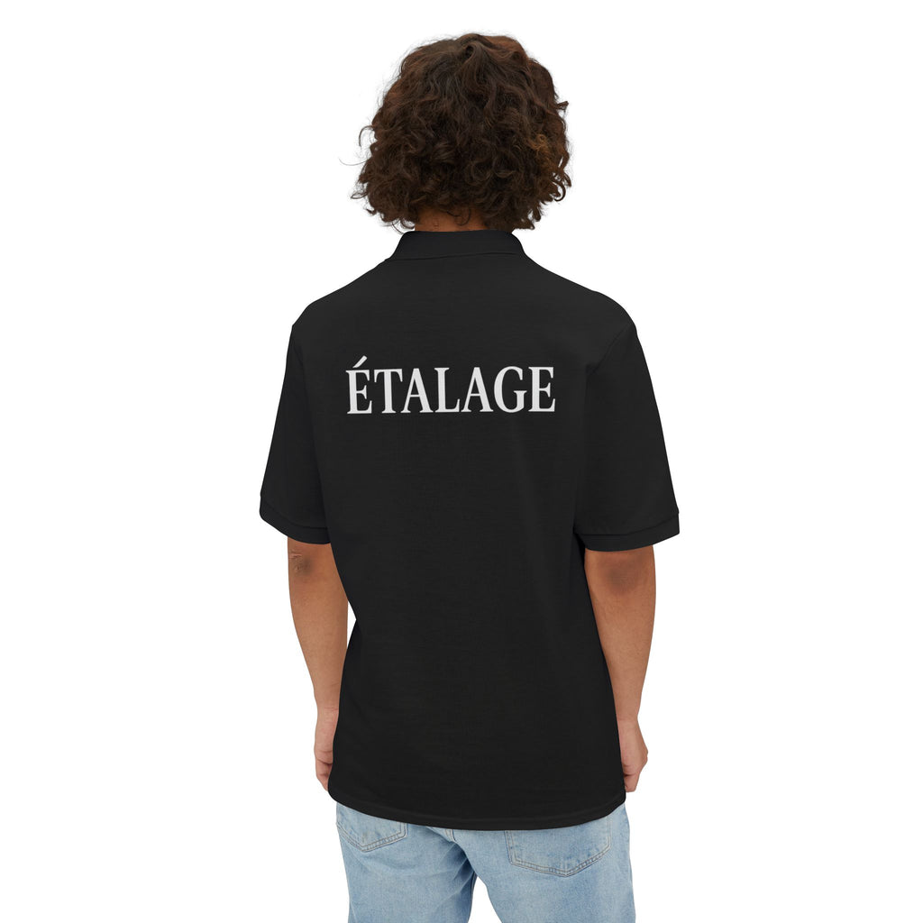 Faire / Étalage Polo Shirt — French Word Graphic Men's Polo
