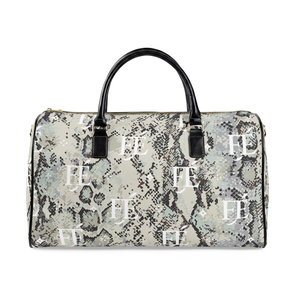 Étalage Signature Python Duffle — Premium Leather Travel Bag