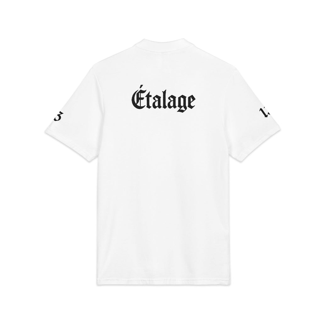 Embroidered 'Faire / Étalage' Polo Shirt