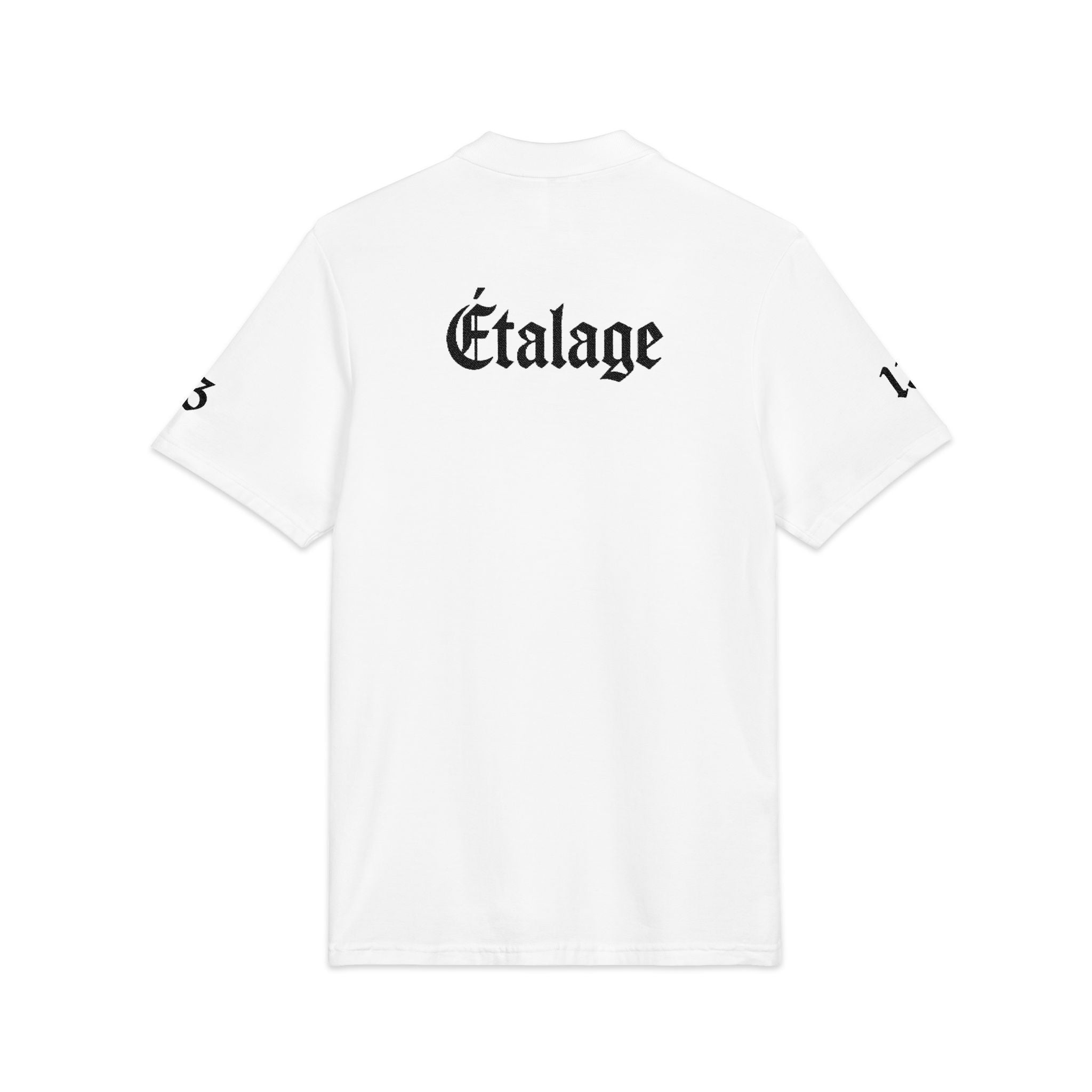 Embroidered 'Faire / Étalage' Polo Shirt